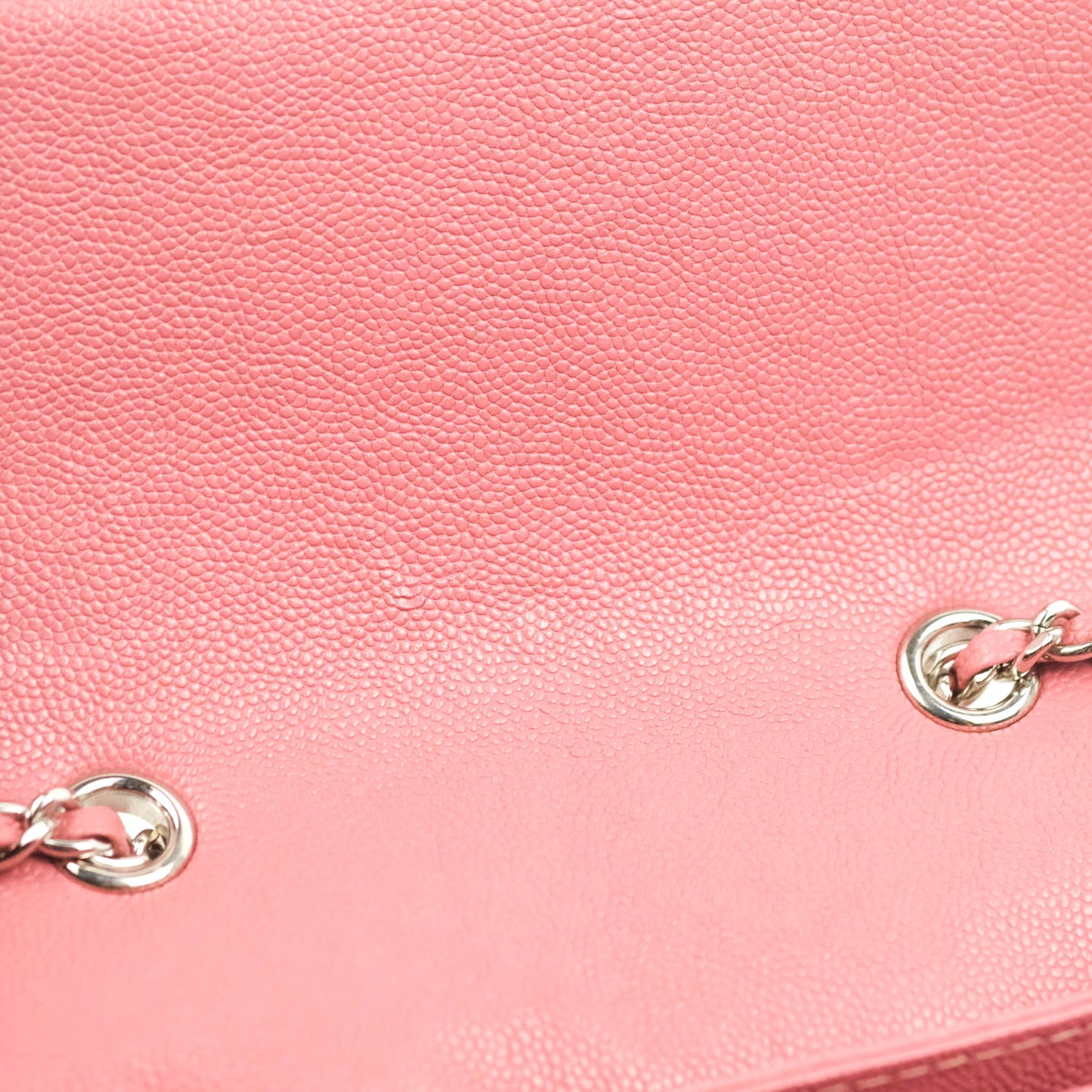 Chanel Caviar Quilted Small Urban Companion Flap Bag Pink Silver Hardware