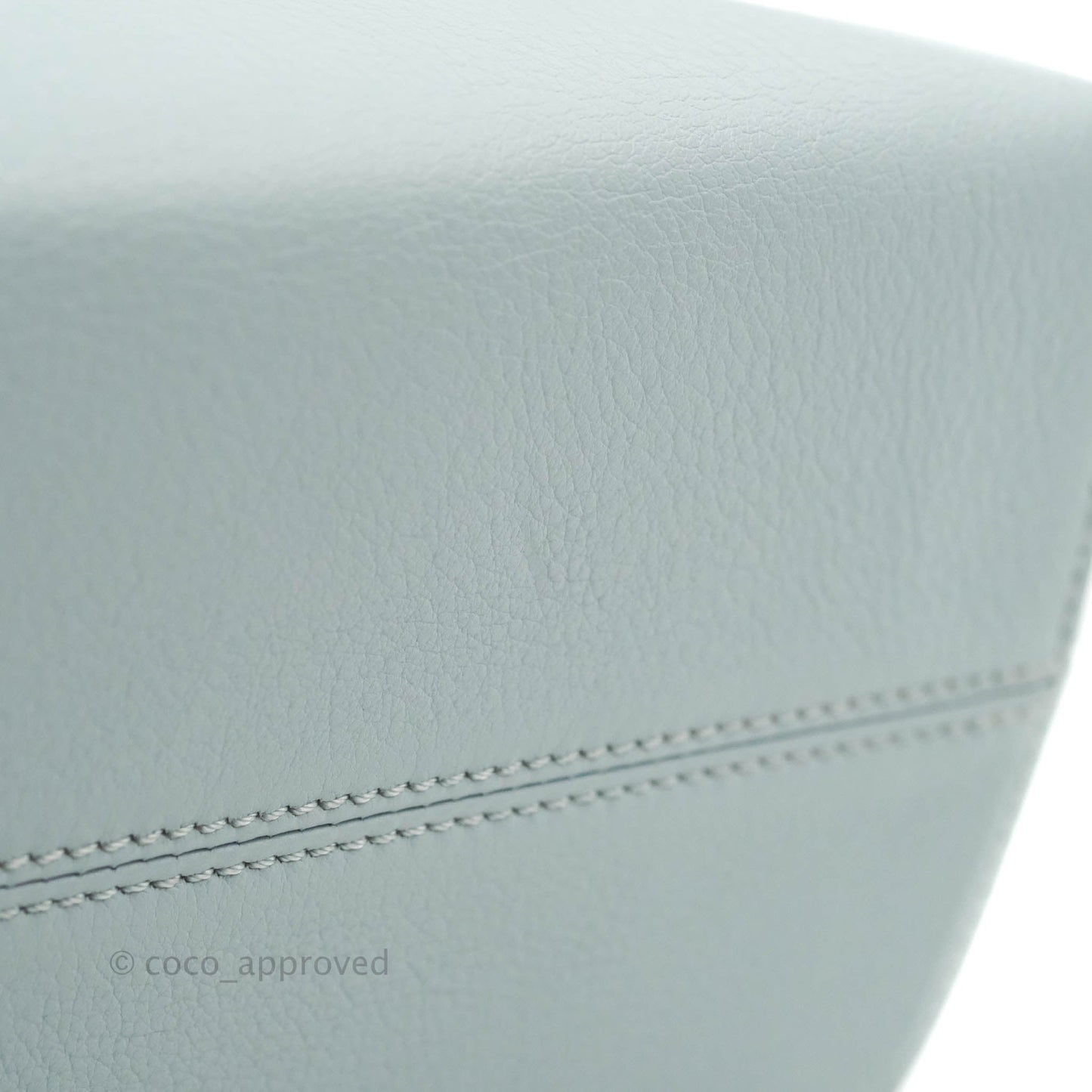 Fendi Medium By The Way Multicolour Light Blue/Light Beige Grained leather