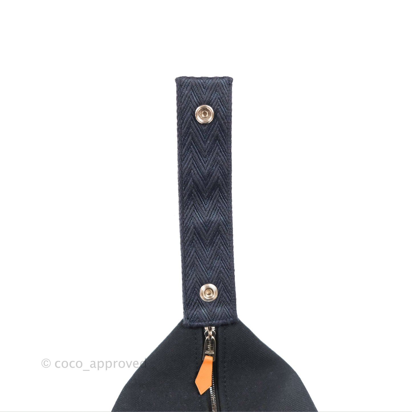 Hermès Large Bride-A-Brac Navy Canvas