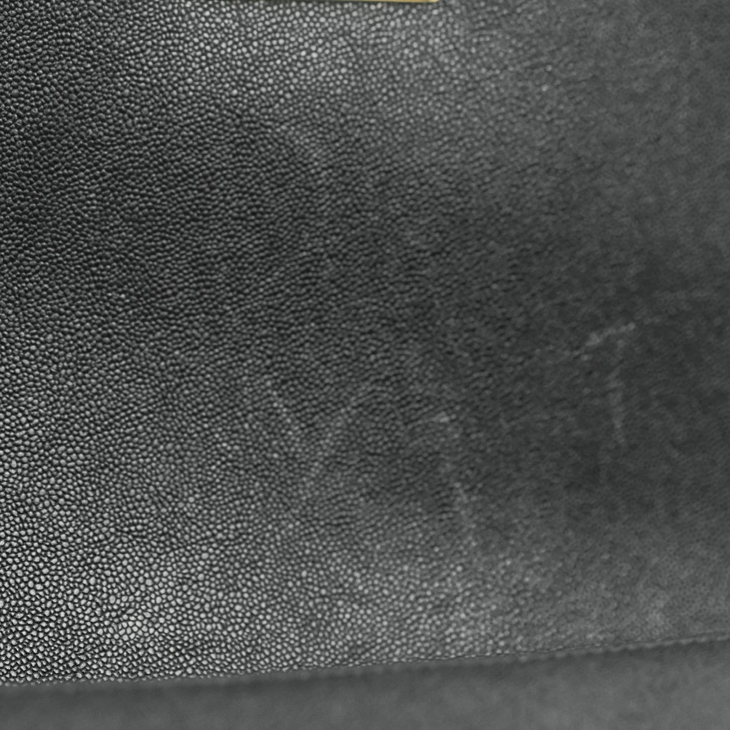 Chanel Chevron Medium Boy Black Grained Calfskin Gold Hardware