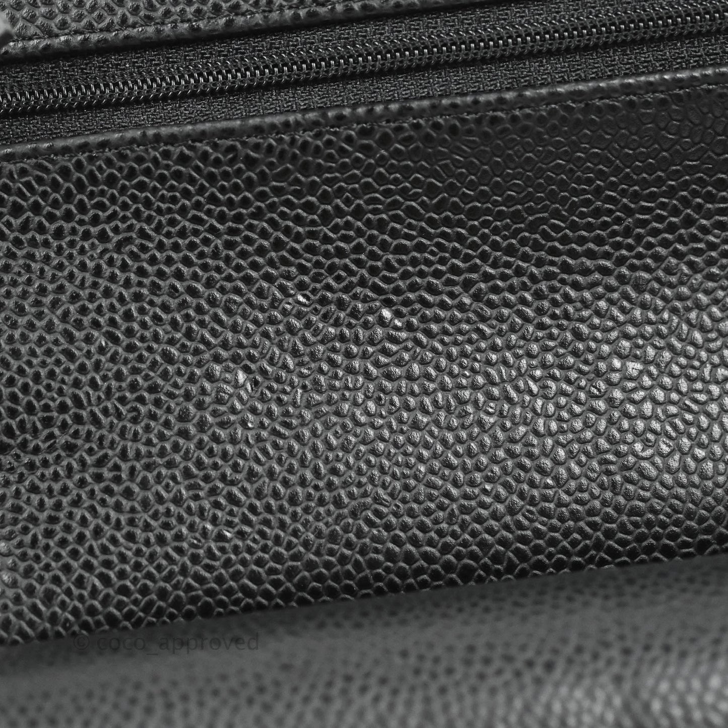 Chanel Small Classic Quilted Flap Black Caviar 24K Gold Hardware