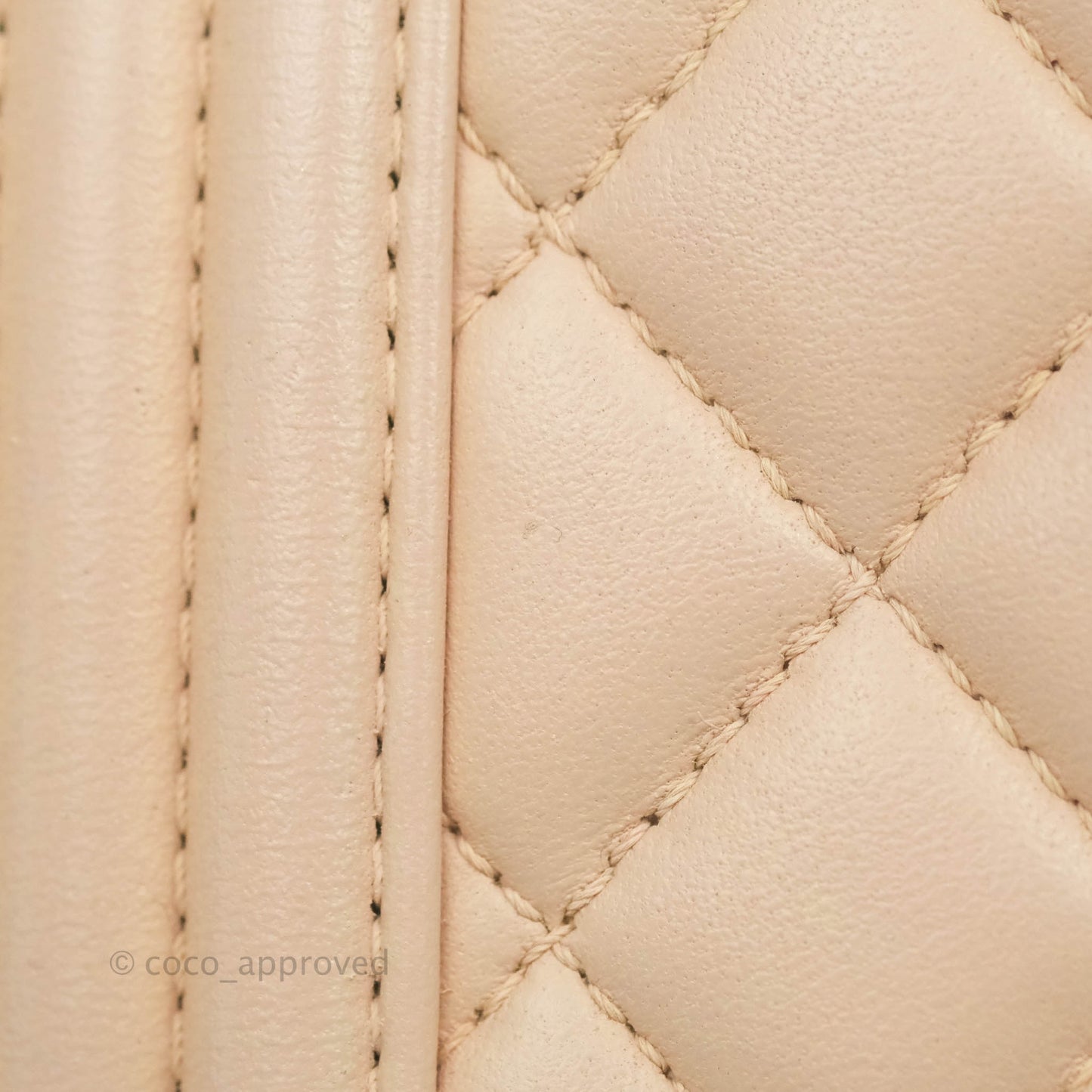 Chanel Boy Small Light Beige Pink Calfskin Ruthenium Hardware