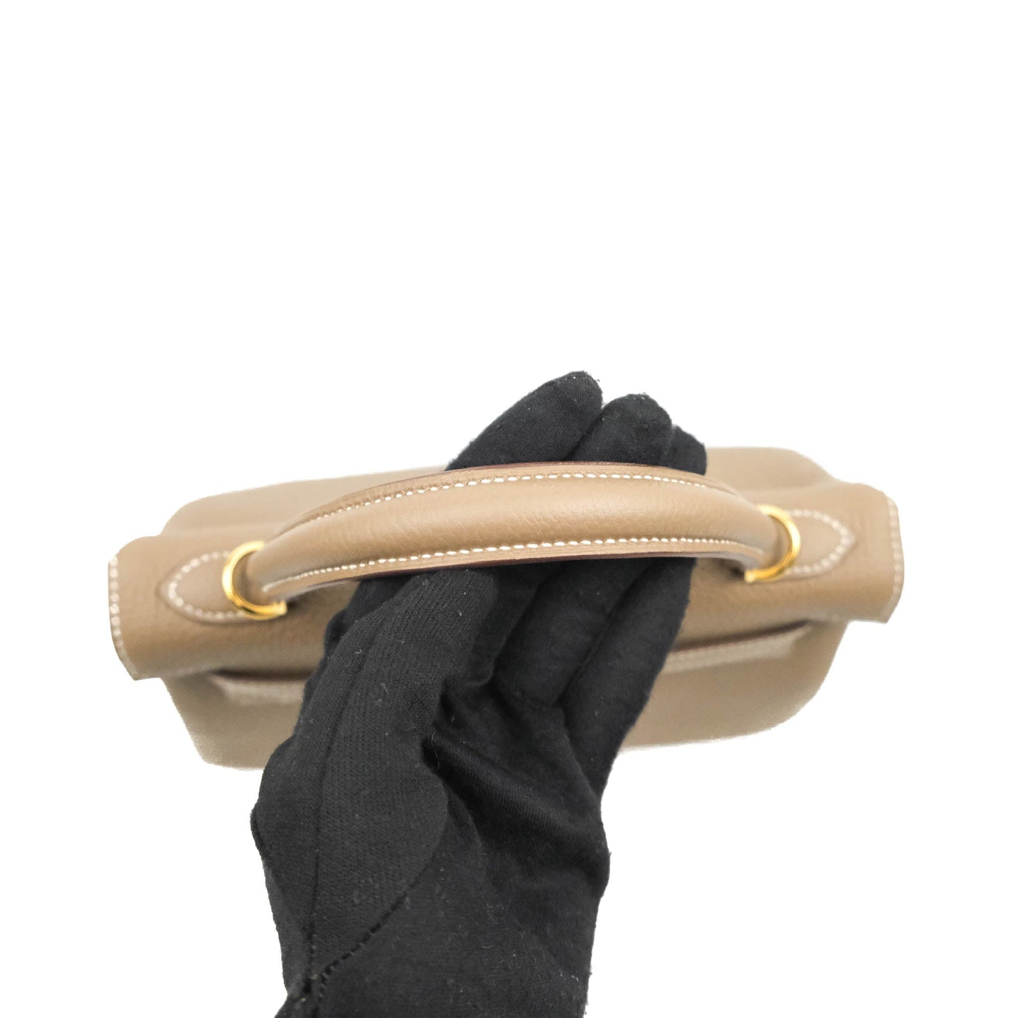 [DM to purchase] Hermès Retourne Kelly 25 Etoupe 18 Veau Togo Gold Hardware