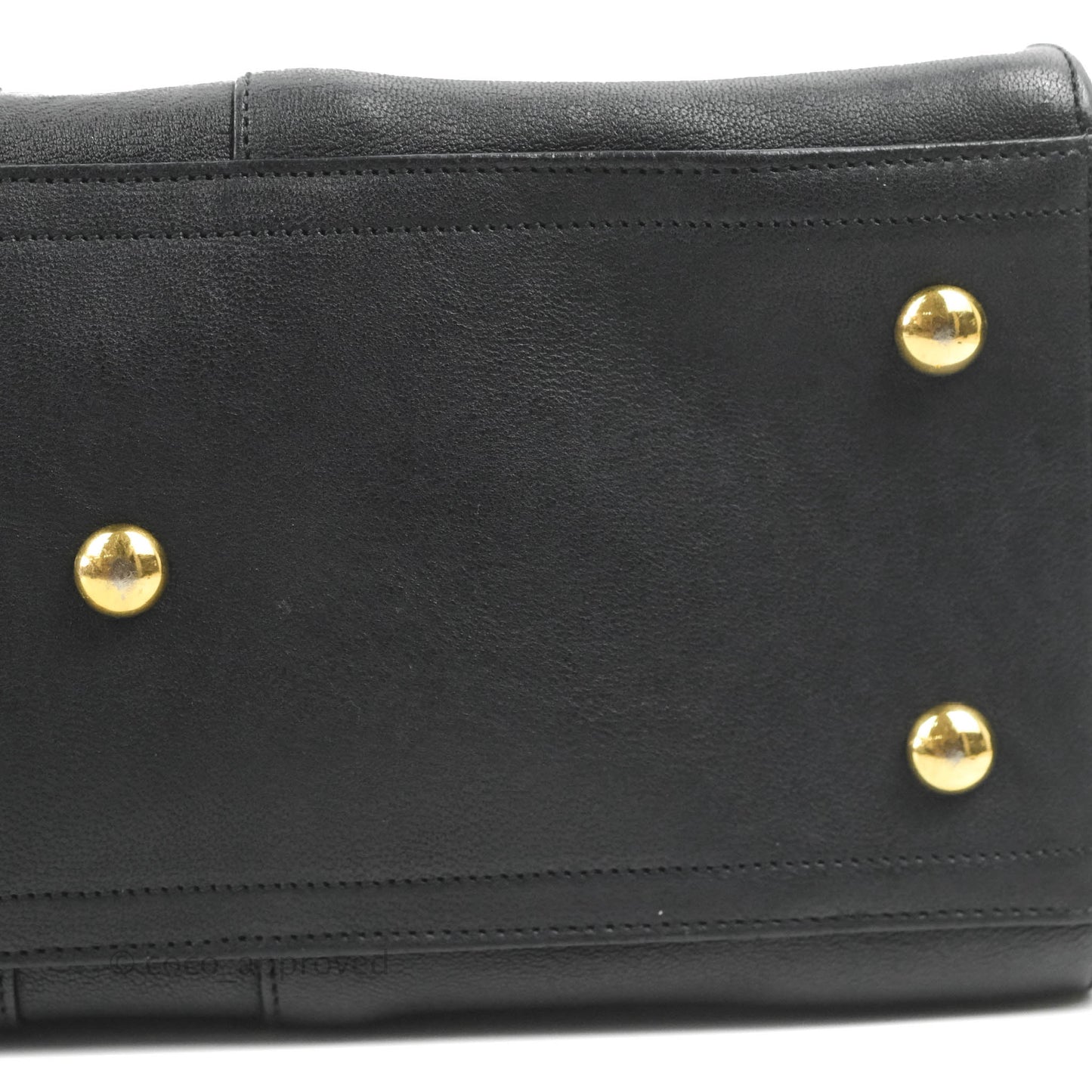 Saint Laurent Cabas Chyc Dark Navy Gold Hardware