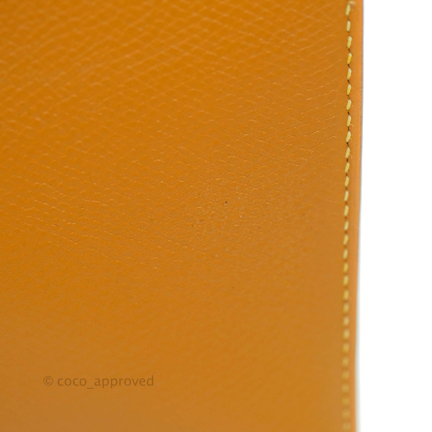 Hermès Vintage Kelly 28 Gold Epsom Gold Hardware