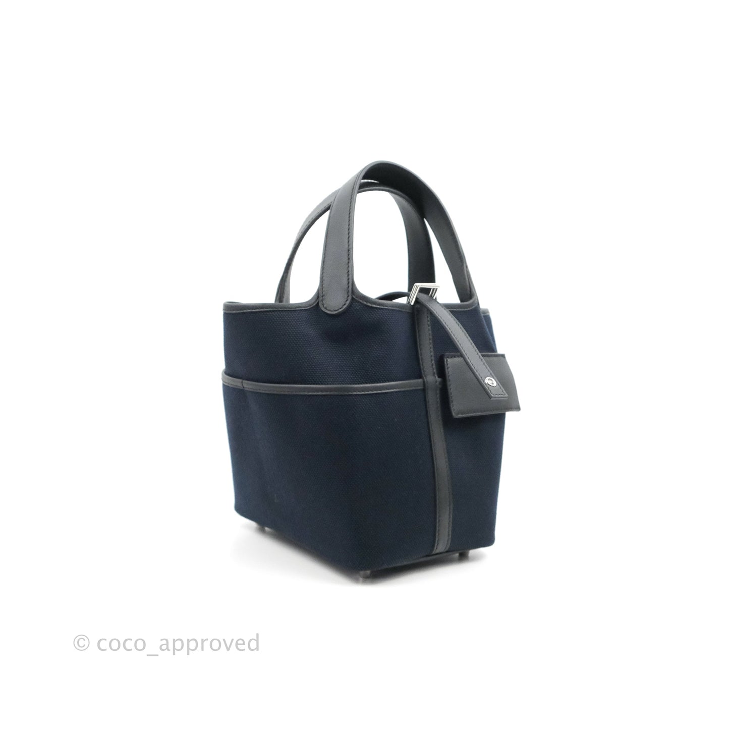 Hermès Picotin Lock 18 Bleu Marine Black Palladium Hardware