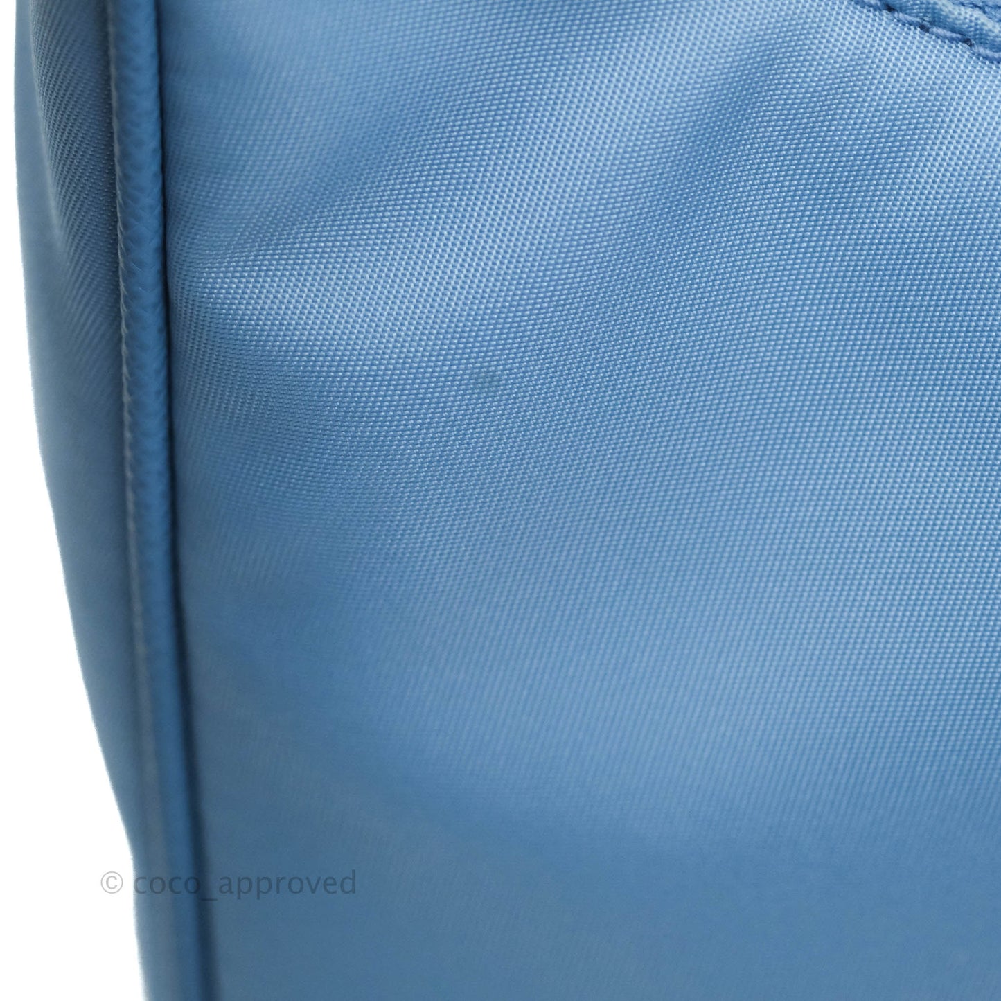 Prada Re-Edition 2005 Re-Nylon Mini Bag Blue Silver Hardware