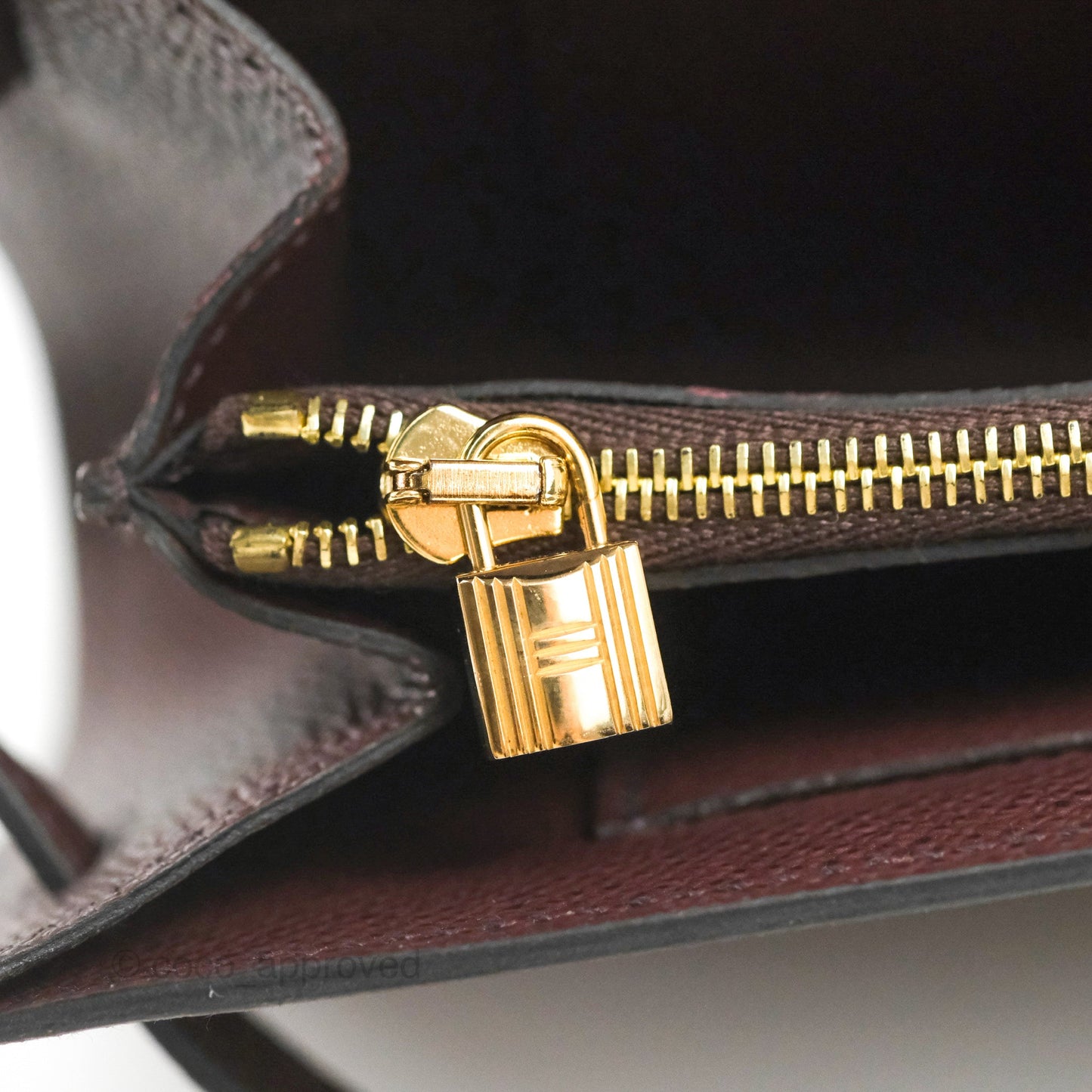 Hermès Kelly To Go Wallet Rouge Sellier Epsom Gold Hardware