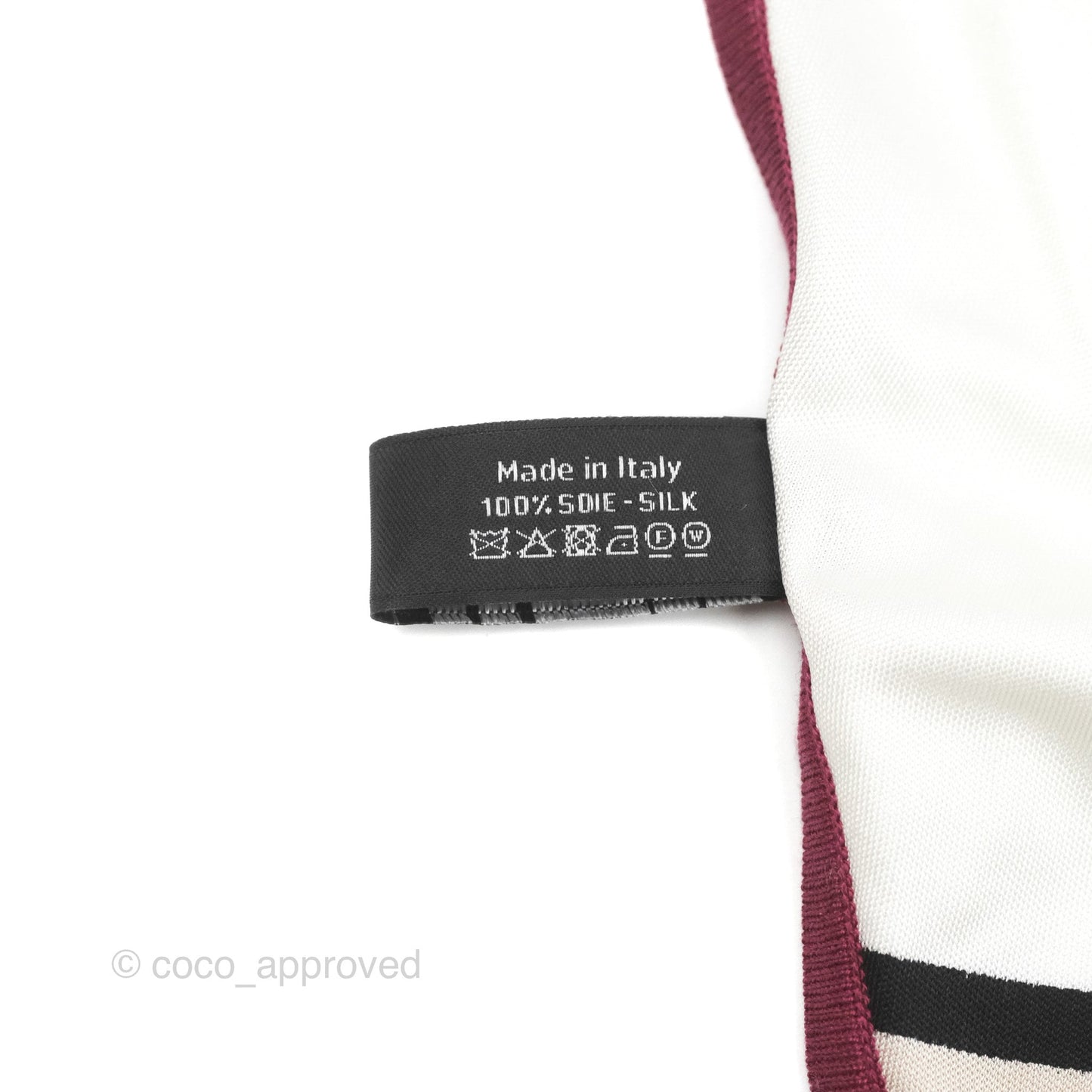 Chanel CC Logo Silk Scarf Multi-colour