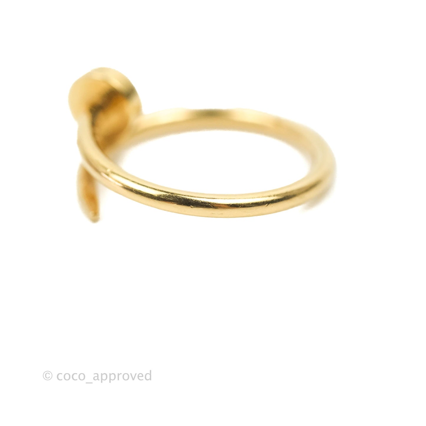 Cartier Juste Un Clou Ring Yellow Gold Size 50