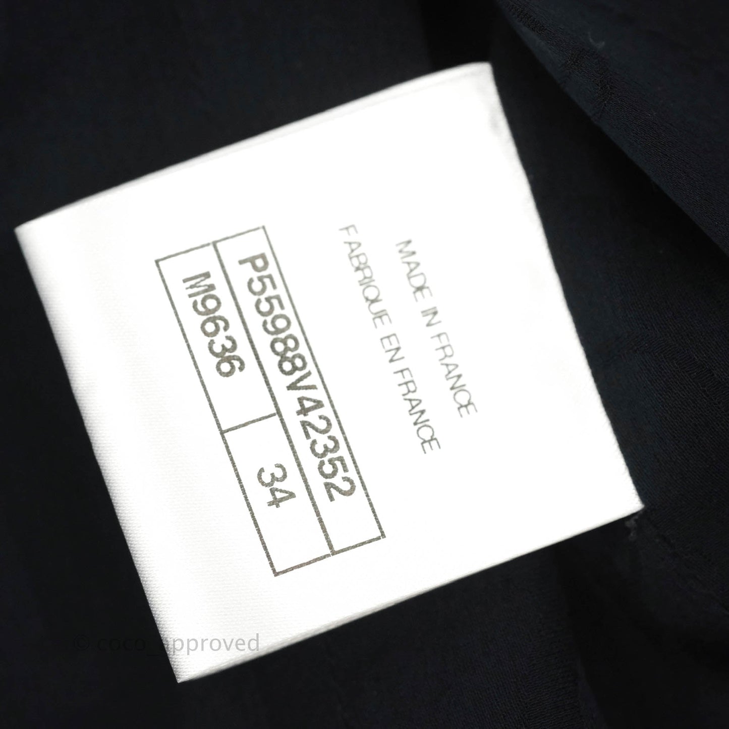Chanel Jacket Fan Tweed Navy