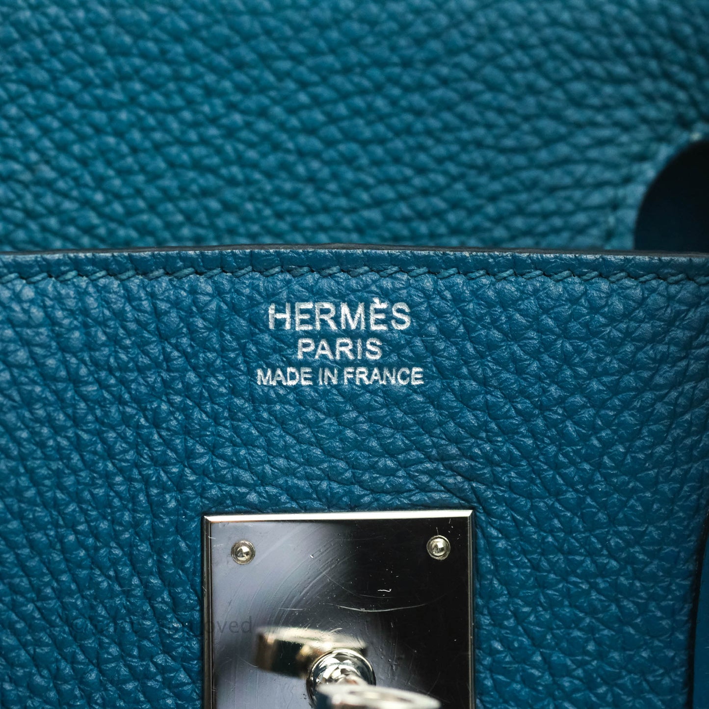 Hermès Birkin 30 Colvert Clemence Silver Hardware
