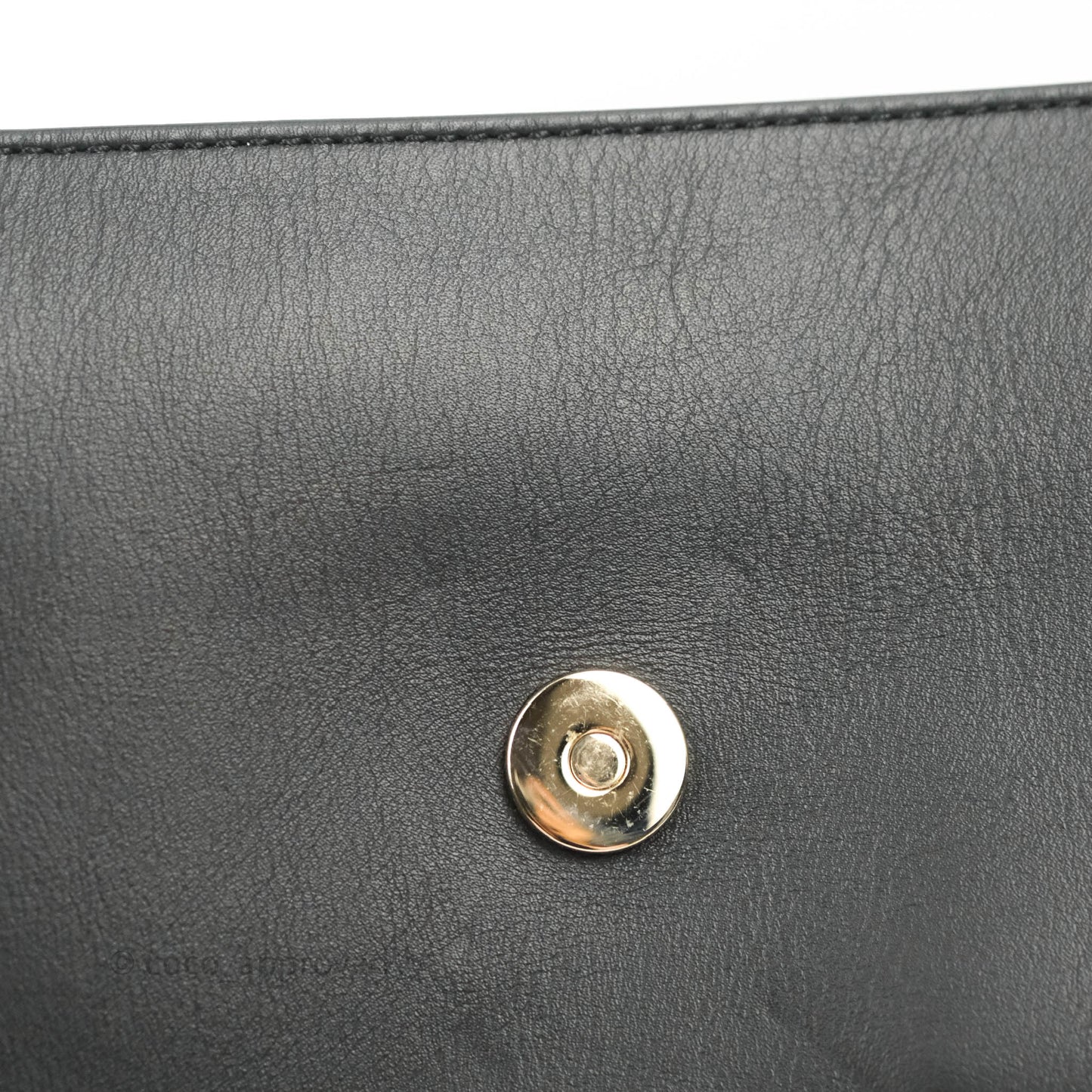 Chloe Medium Faye Shoulder Bag Black Suede Calfskin Leather