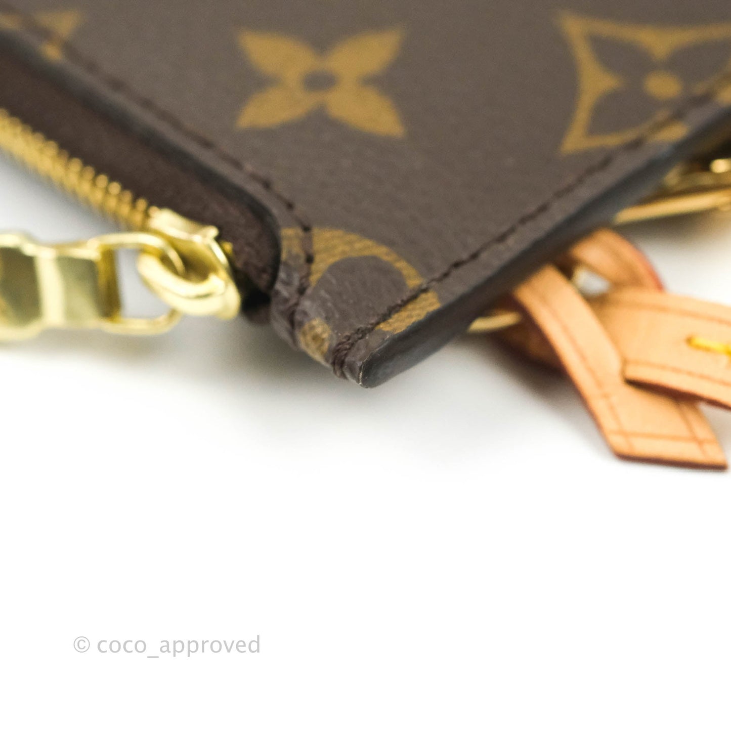 Louis Vuitton Neverfull Clutch Monogram Canvas