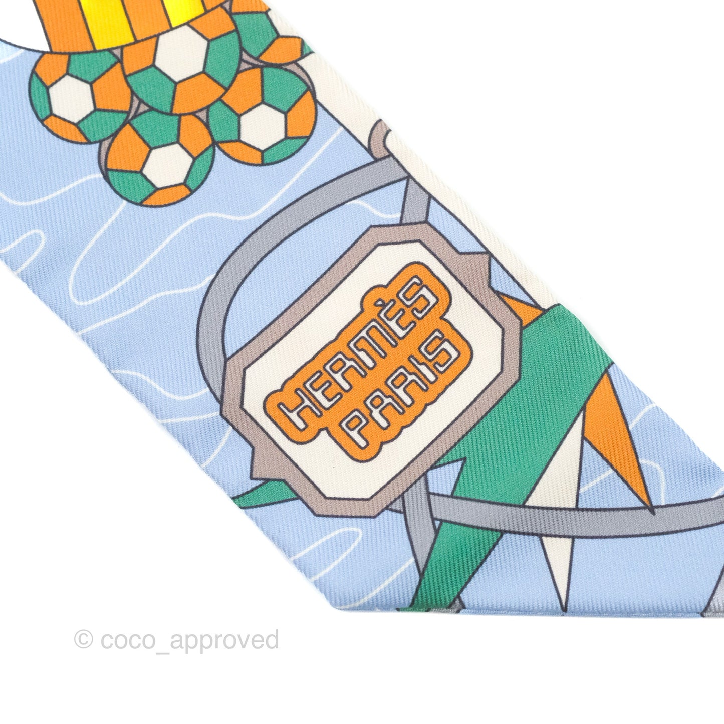 Hermès Scarf Odyssey Silk Twilly