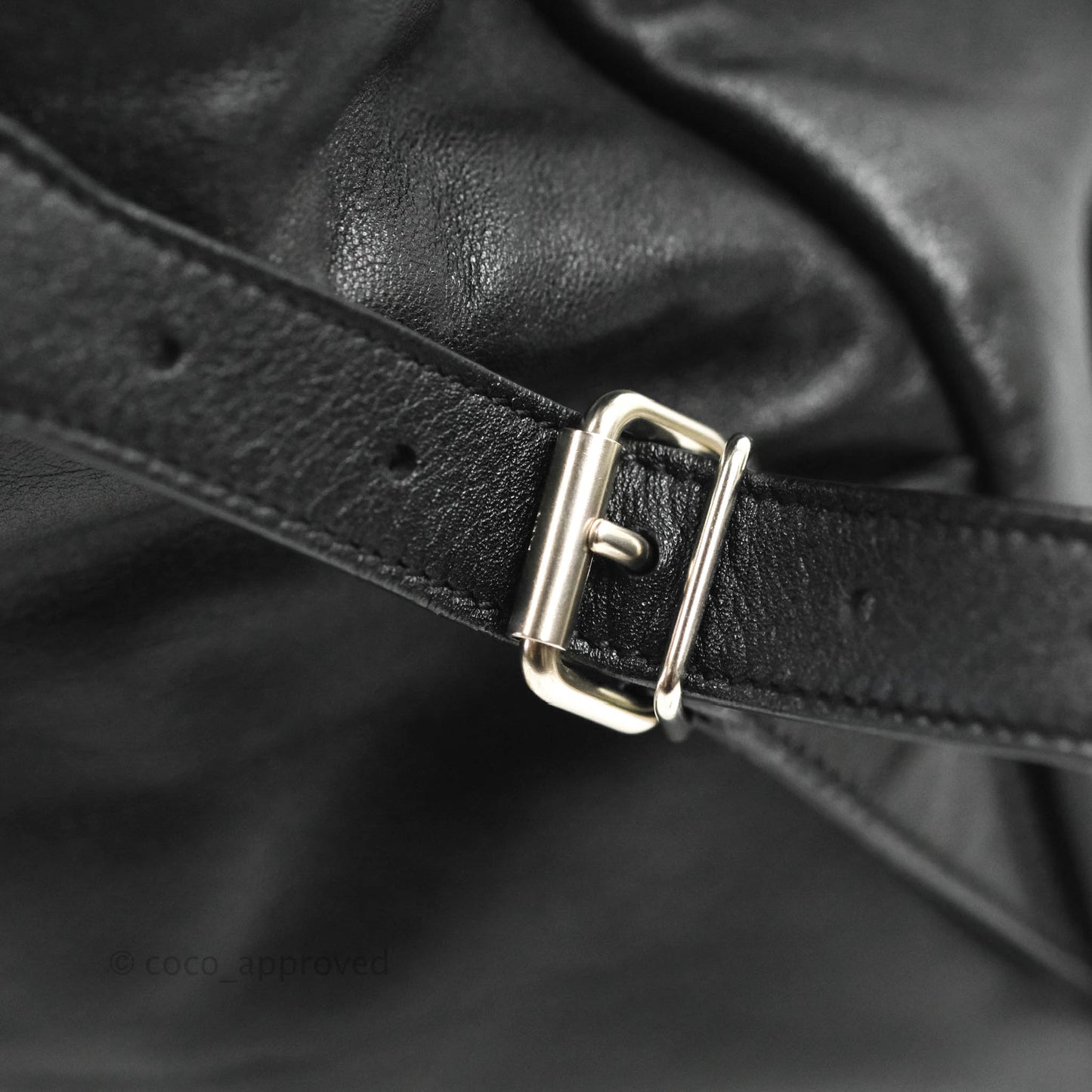 Saint Laurent Festival Fringe Backpack Black Calfskin