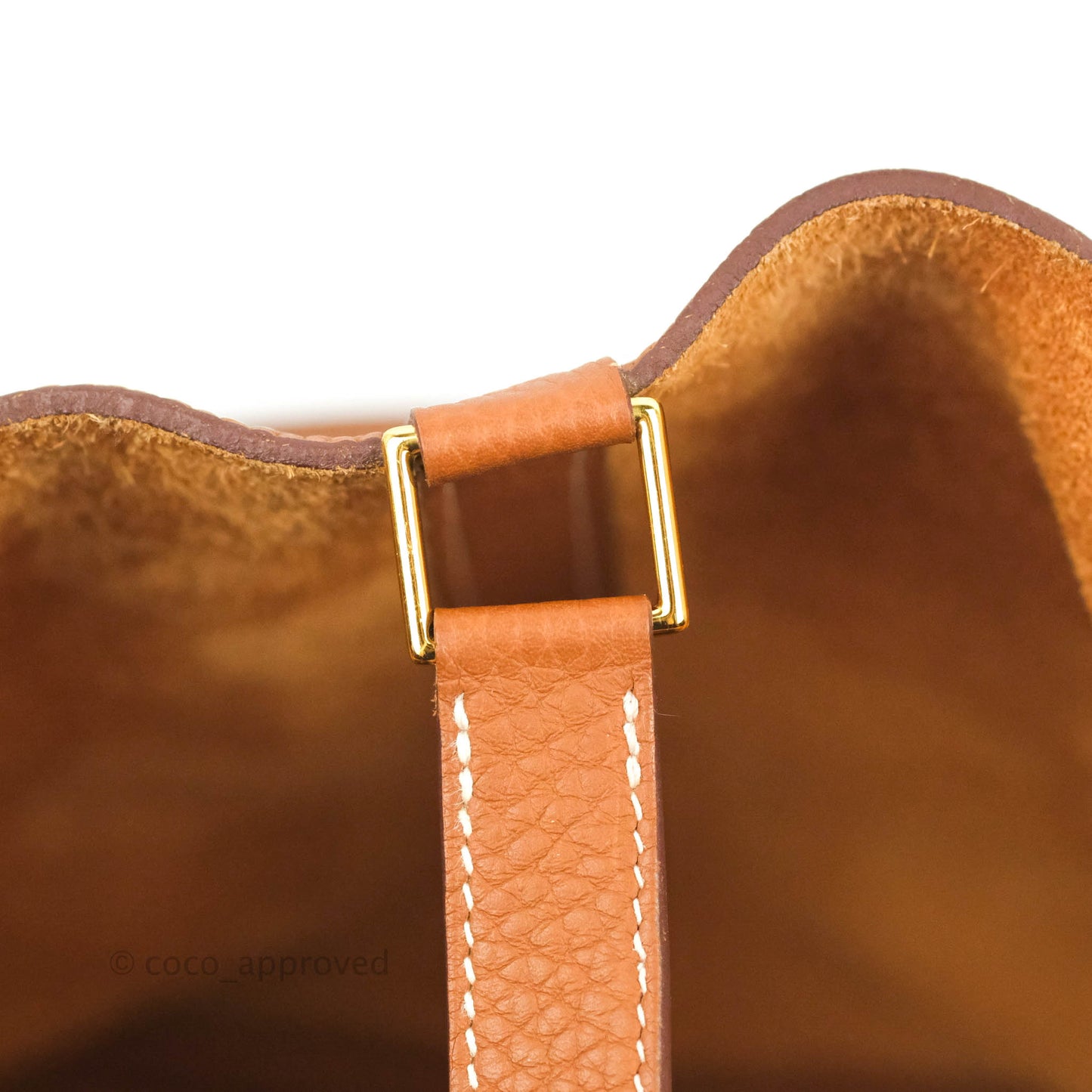 Hermès Picotin 26 GM Taurillon Clemence Gold Gold Hardware