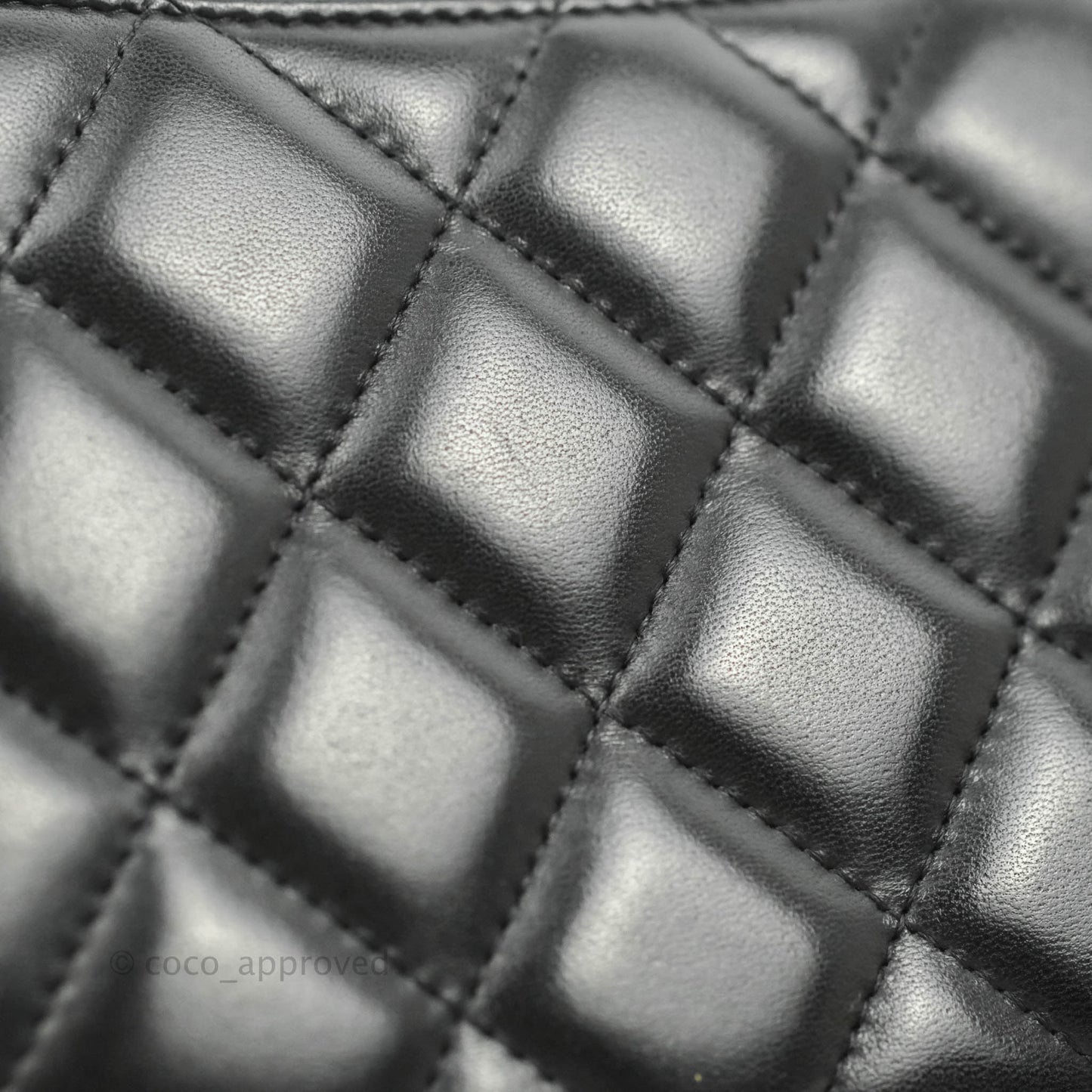 Chanel Jumbo Double Flap Black Lambskin Gold Hardware