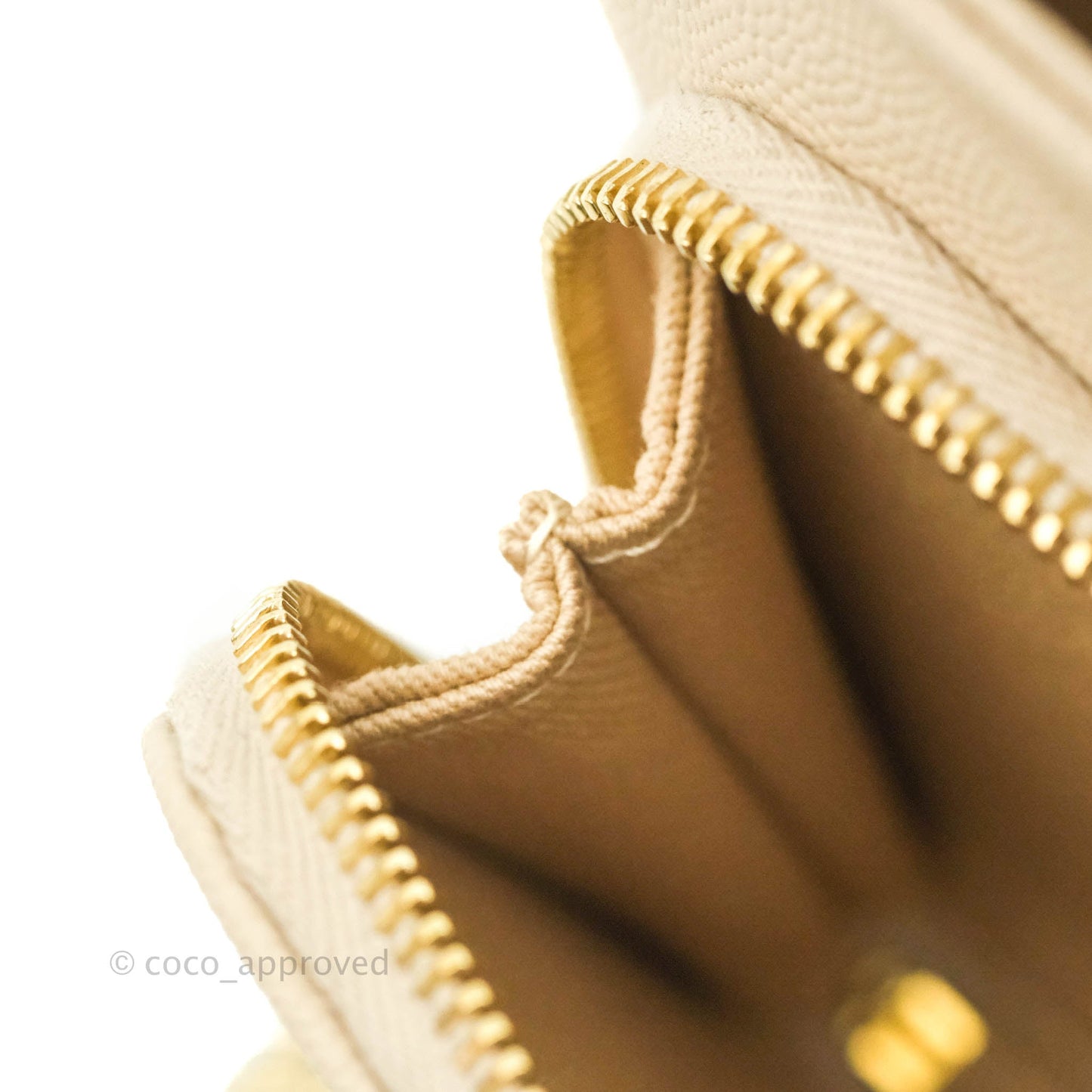 Chanel Quilted Medium Business Affinity Flap Light Beige Caviar Gold Hardware 20B