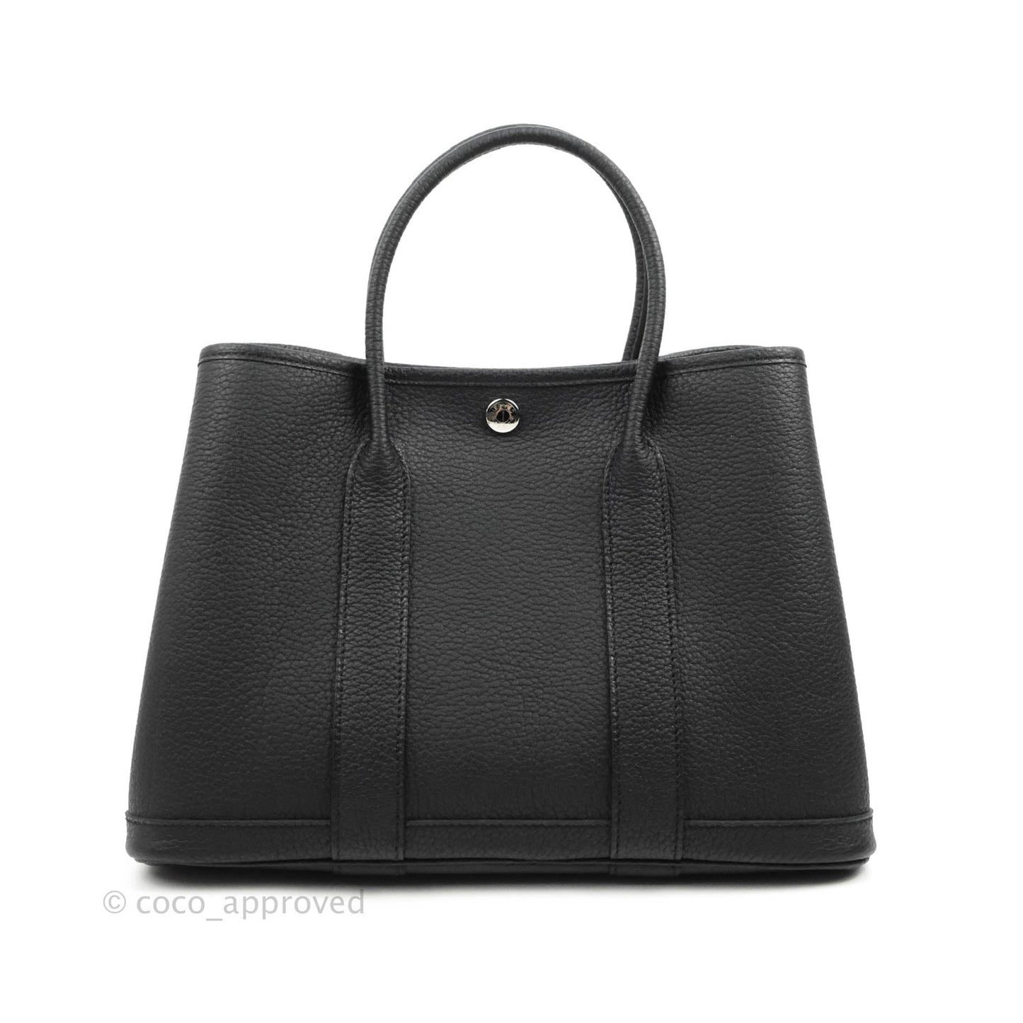 Hermès Garden Party 30 Black Negonda