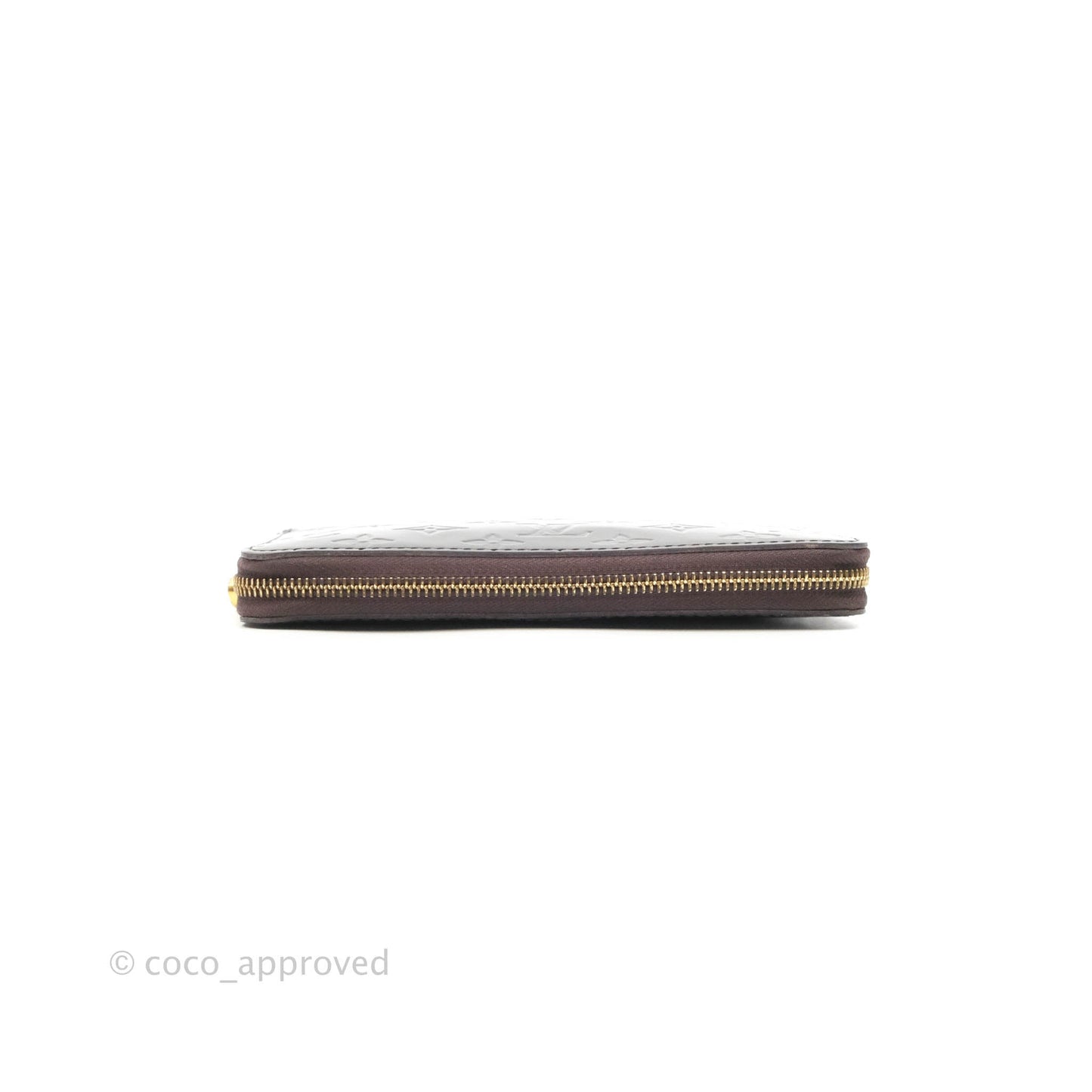 Louis Vuitton Amarante Monogram Vernis Zippy Wallet