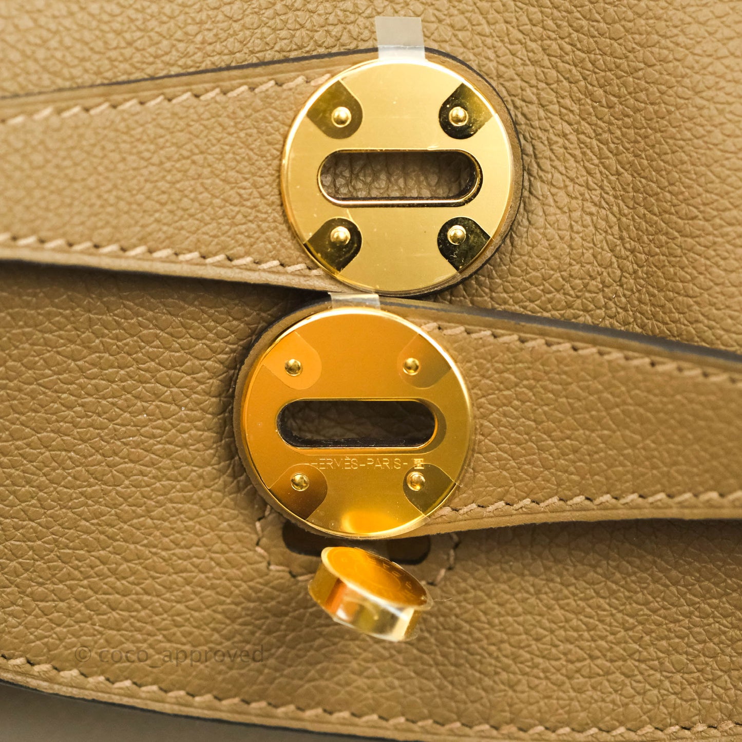 Hermès Lindy 26 Evercolor Beige De Weimar Gold Hardware