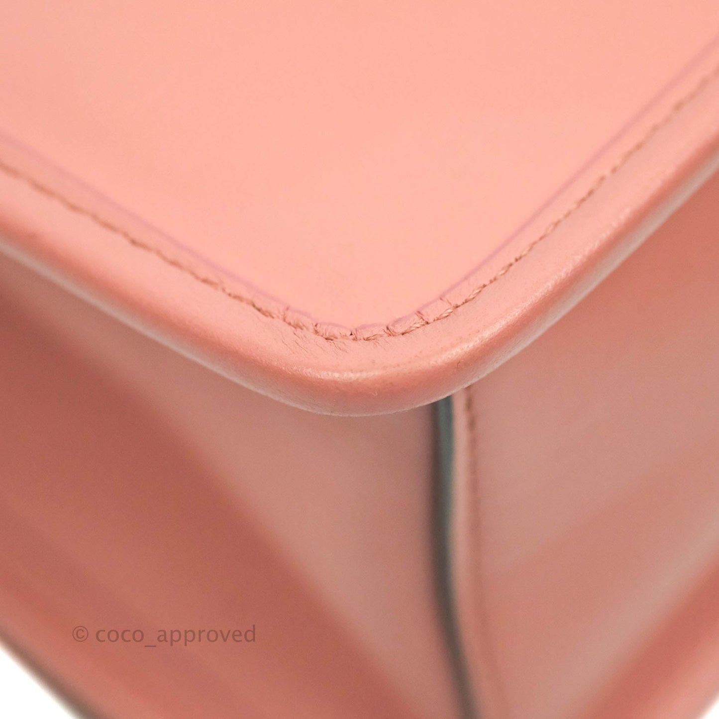 Fendi Small Kan I Shoulder Bag Rosy Pink Calfskin Gold & Silver Hardware