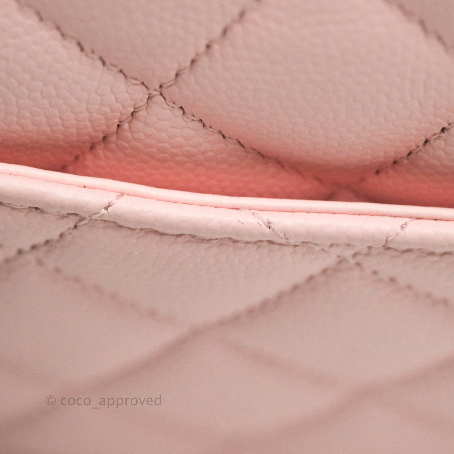 Chanel Classic Small S/M Flap Pink Caviar Gold Hardware 22S