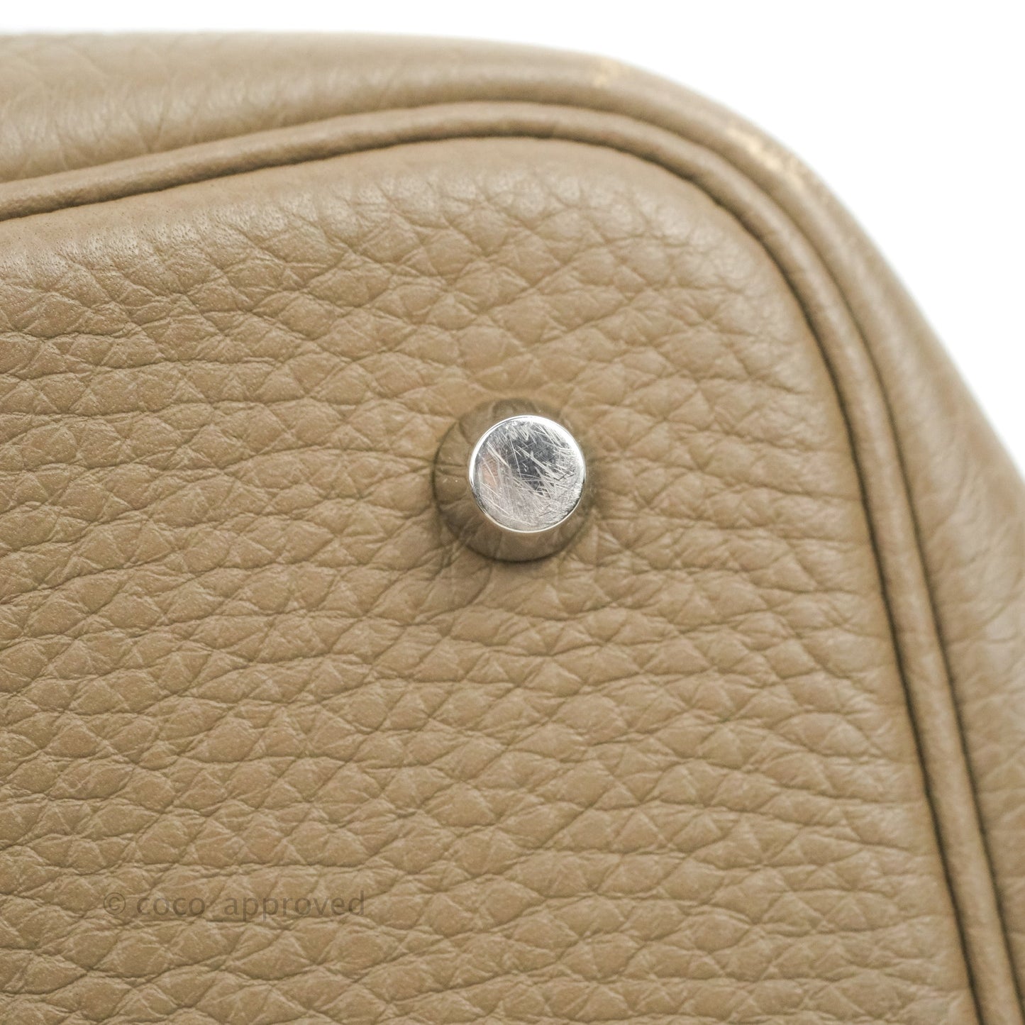 Hermès Picotin Lock 22 Clemence Etoupe Palladium Hardware