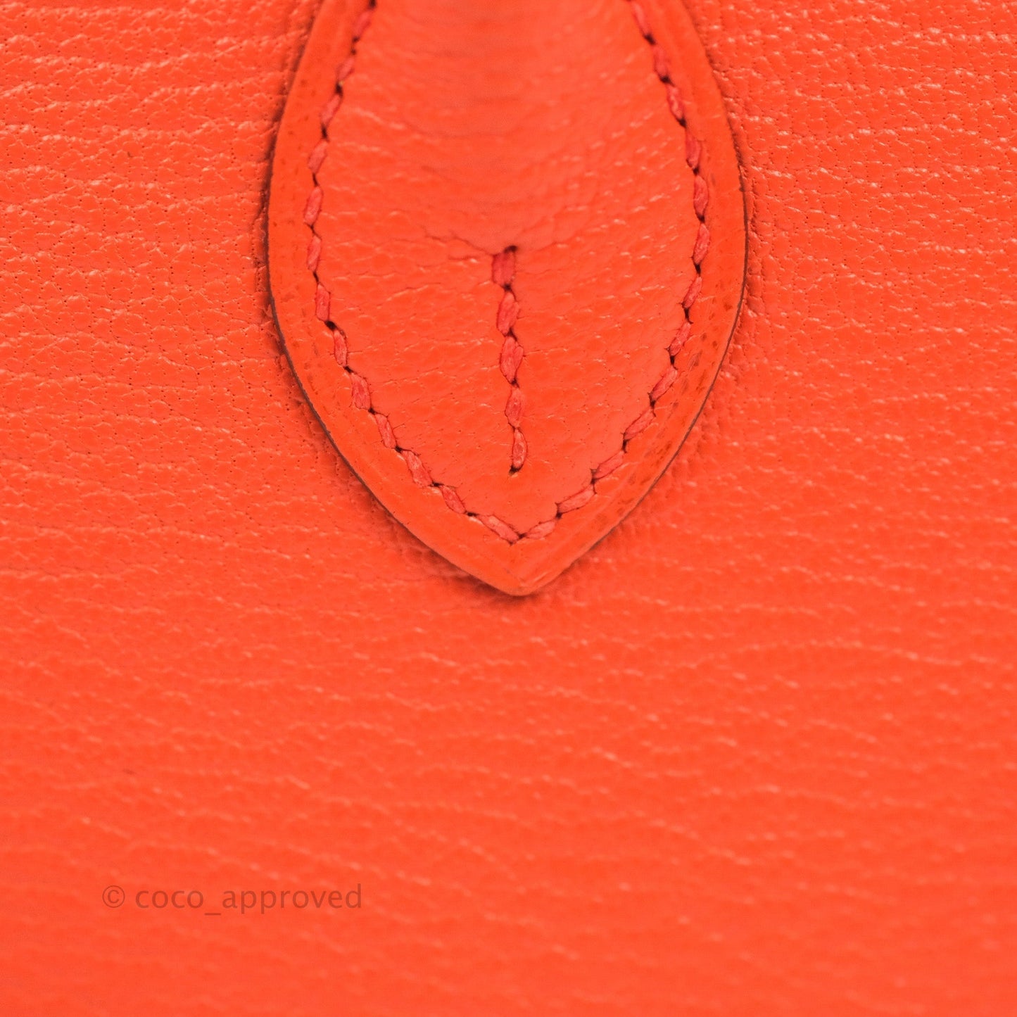 Hermès Bolide Mini 1923 Chevre Mysore Orange Poppy Palladium Hardware