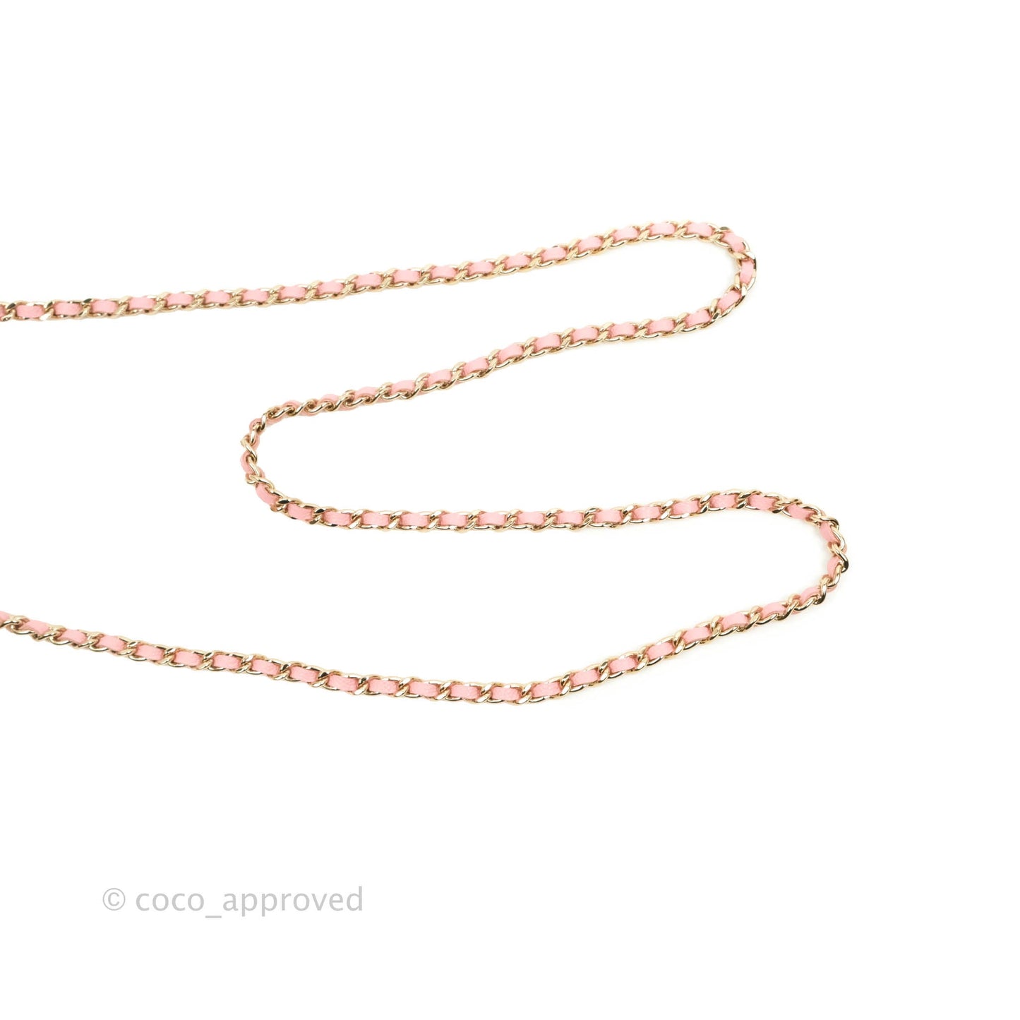 Chanel Classic Clutch With Chain Pink Caviar Gold Hardware