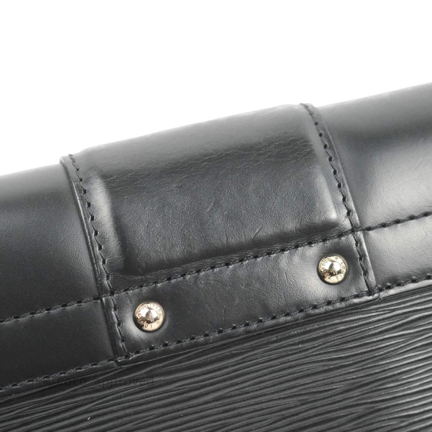 Louis Vuitton Montaigne Clutch Black Epi