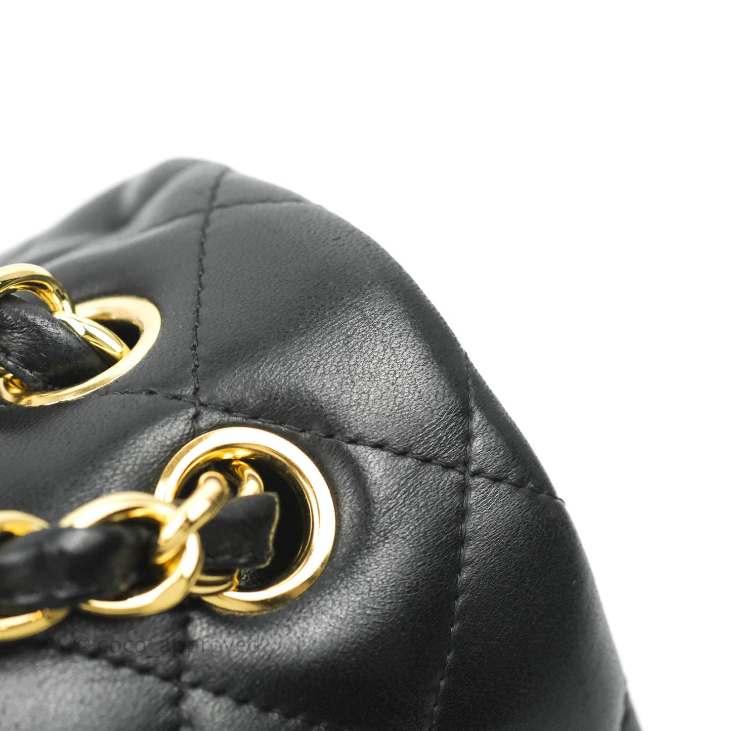 Chanel Jumbo Double Flap Black Lambskin Gold Hardware