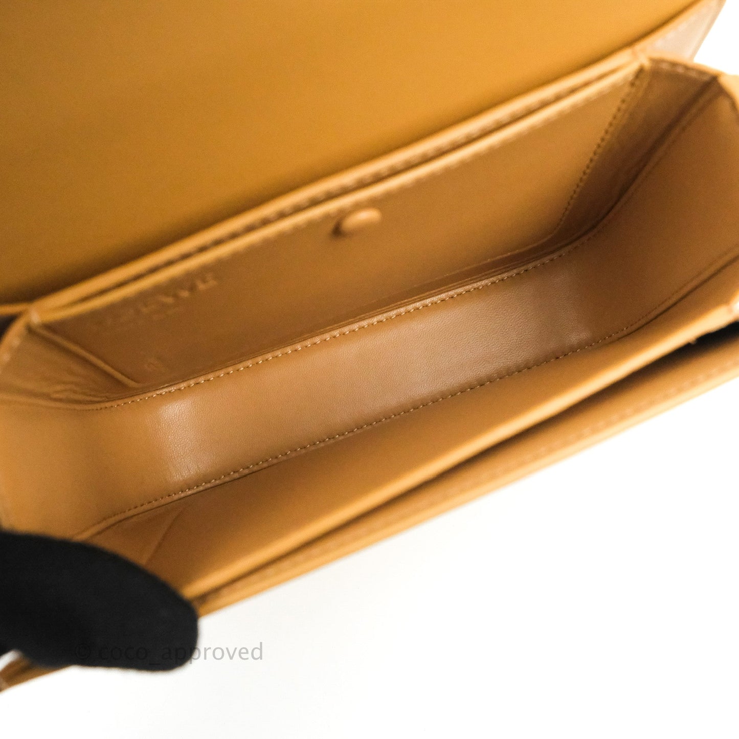 Loewe Small Goya Bag Warm Desert Silk Calfskin