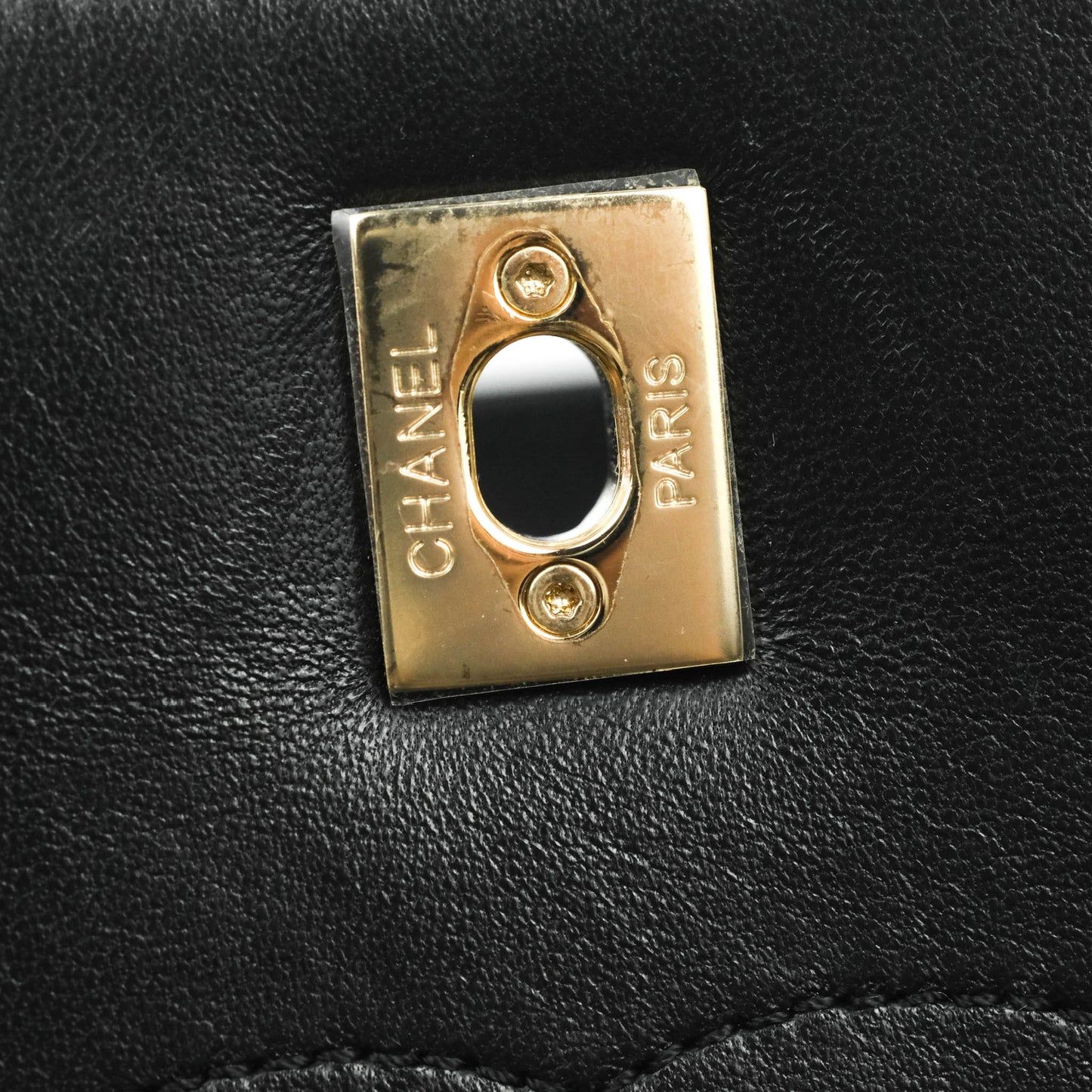 Chanel Trendy CC Flap Bag Black Lambskin Gold Hardware