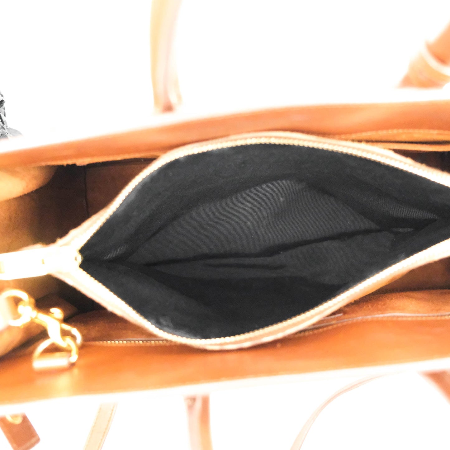 Saint Laurent Small Sac de Jour Bag Brown Calfskin Gold Hardware