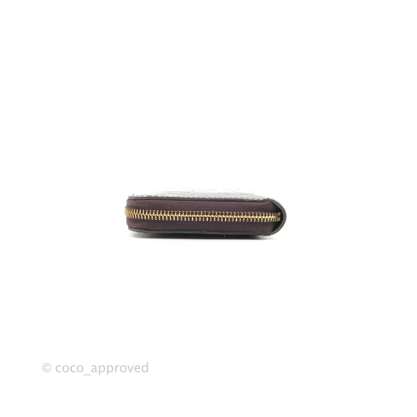 Louis Vuitton Amarante Monogram Vernis Zippy Wallet
