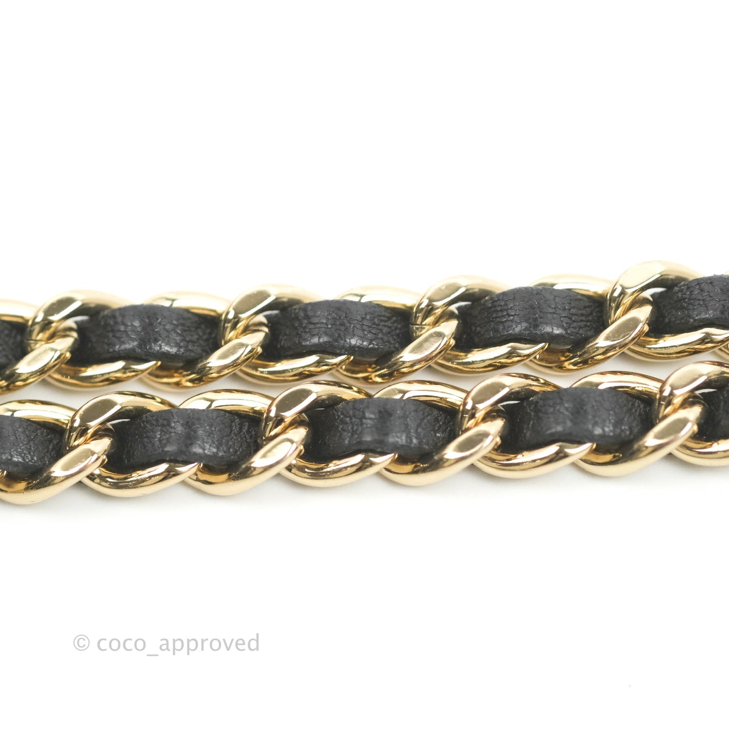 Chanel Classic Vanity with Chain Black Lambskin Gold Hardware
