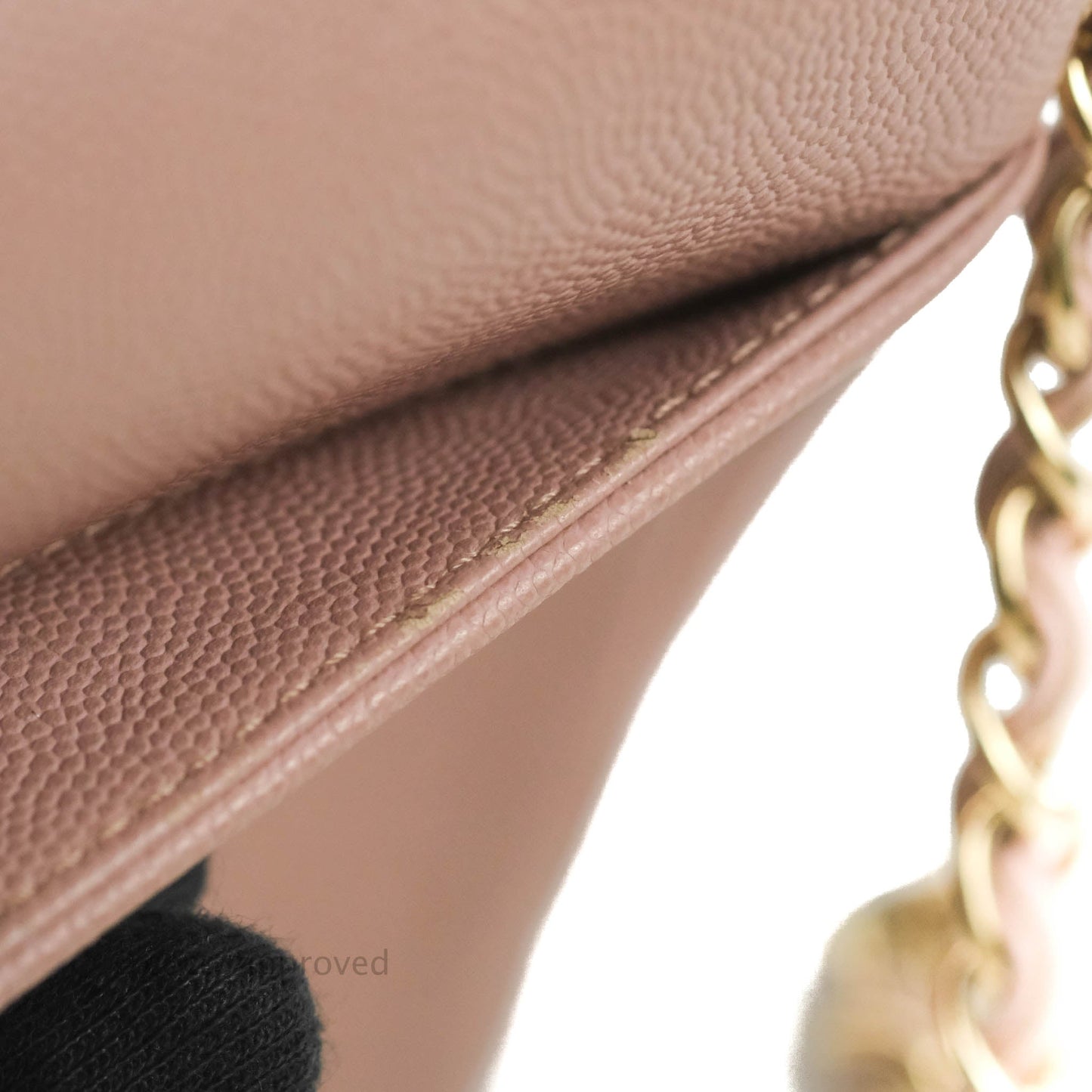 Chanel Quilted Medium Business Affinity Flap Pink Caviar Gold Hardware