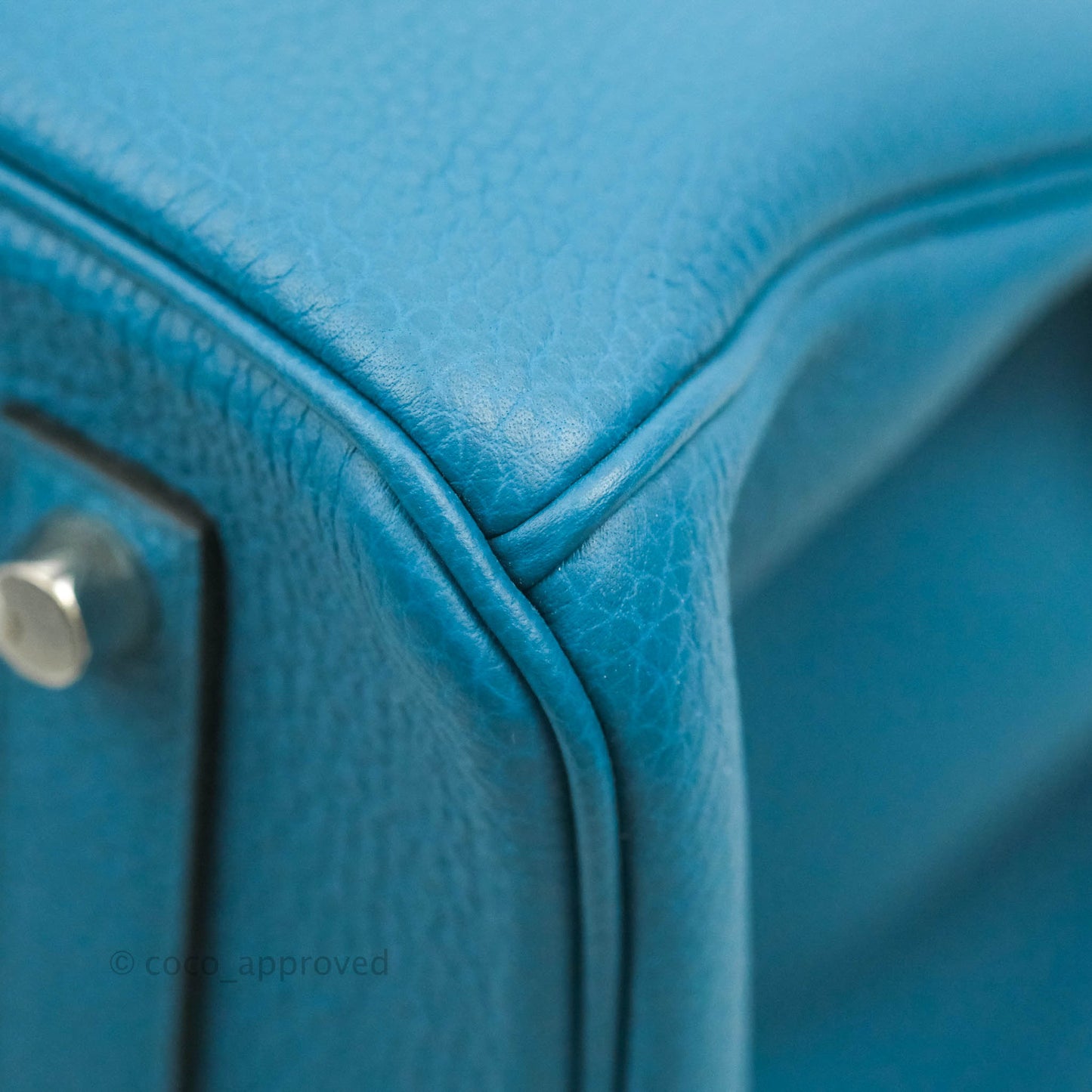 Hermès Birkin 35 Cobalt Togo Palladium Hardware