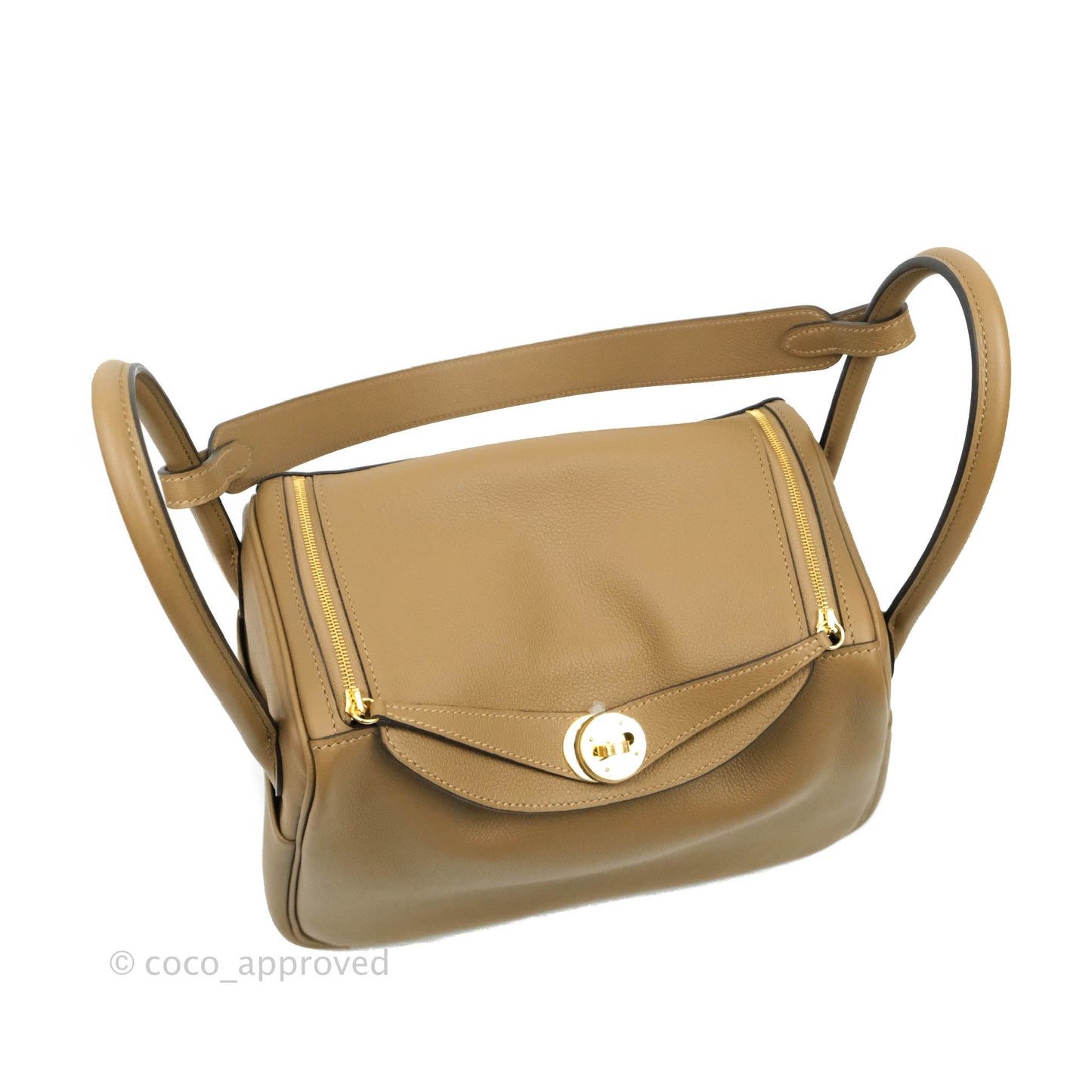 Hermès Lindy 26 Evercolor Beige De Weimar Gold Hardware