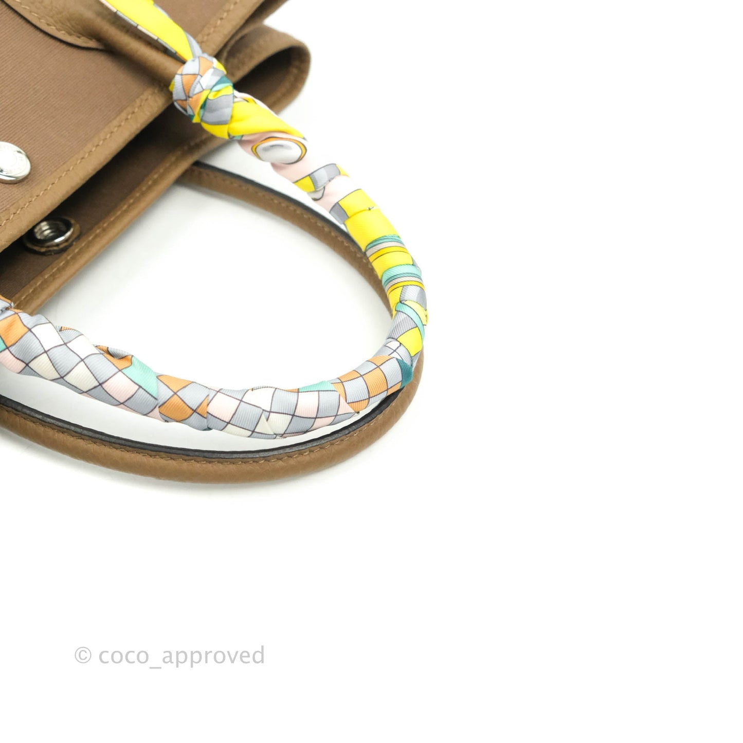 Hermès Garden Party 30 Canvas Brown
