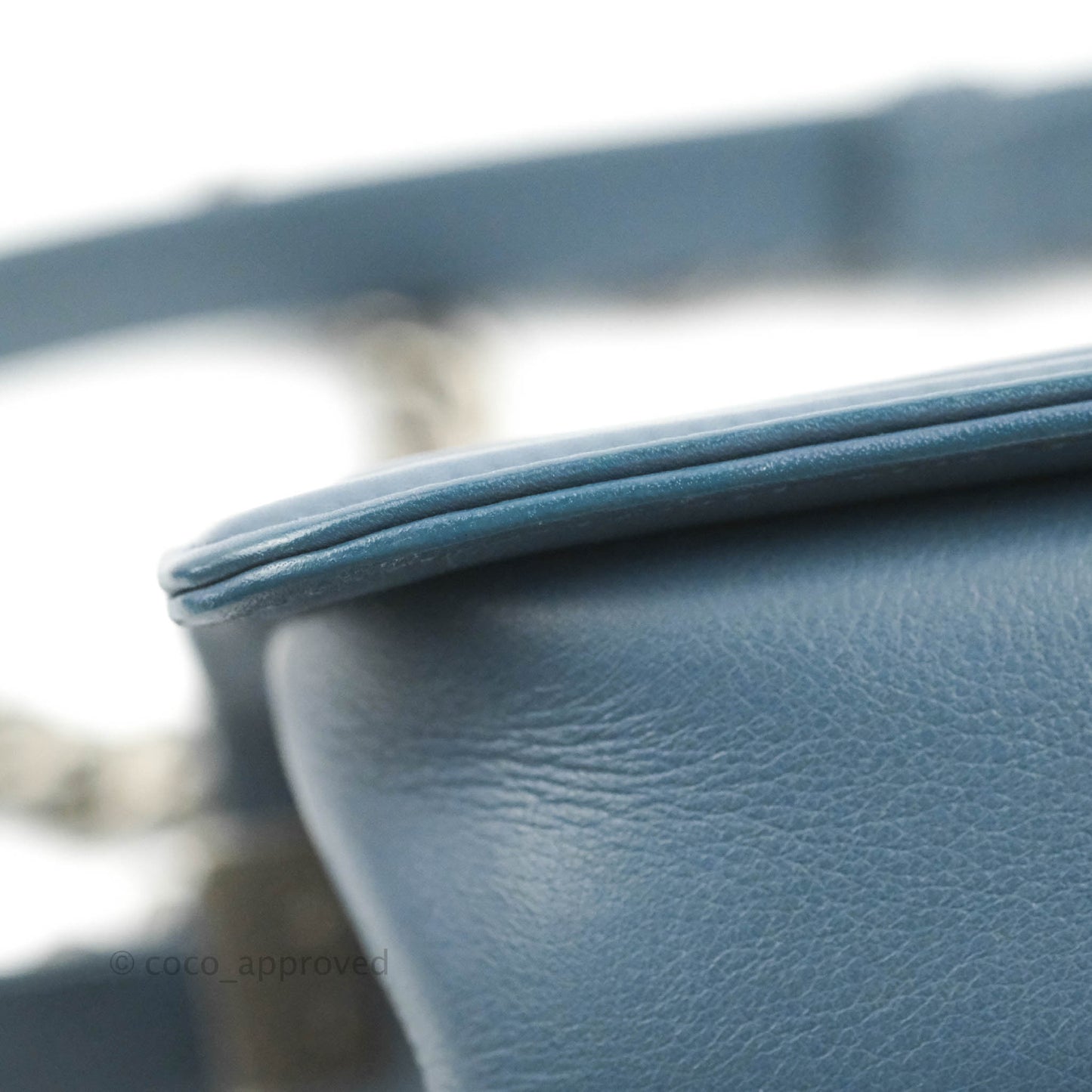 Chanel Boy Small Navy Calfskin Ruthenium Hardware