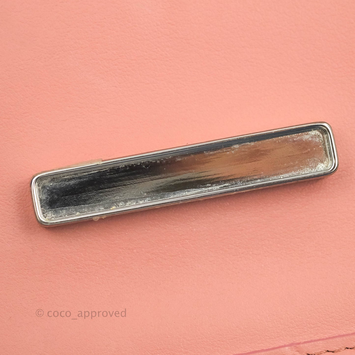 Fendi Small Kan I Shoulder Bag Rosy Pink Calfskin Gold & Silver Hardware