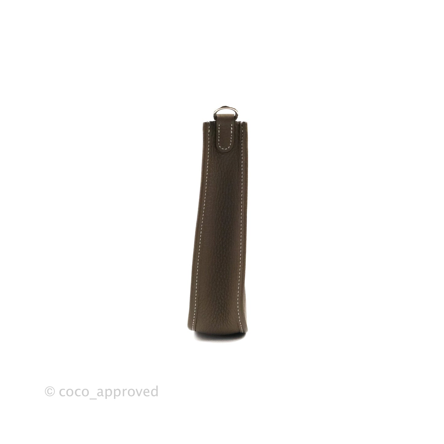 Hermès Mini Evelyne 16 Etoupe Clemence Palladium Hardware