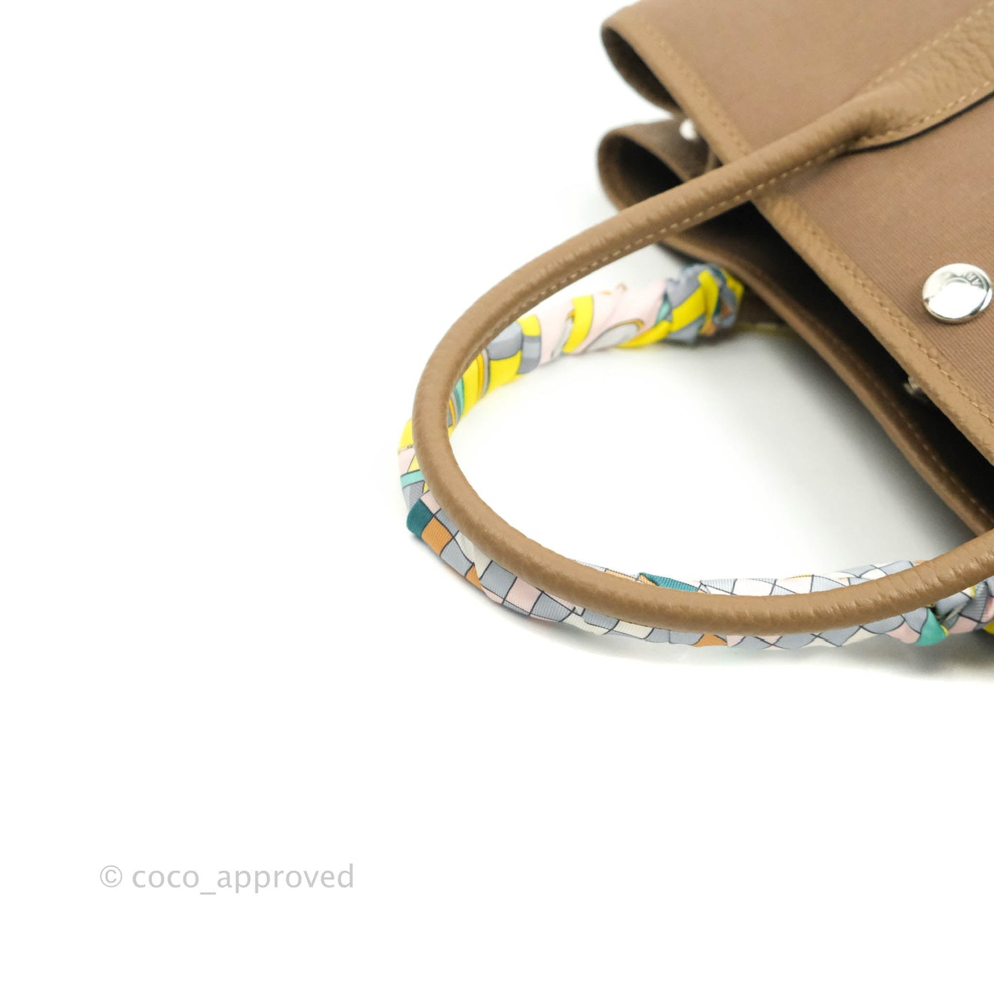 Hermès Garden Party 30 Canvas Brown
