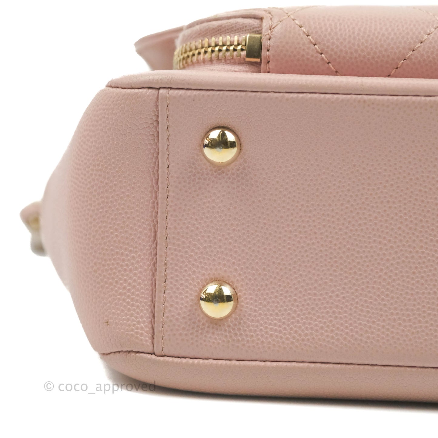 Chanel Quilted Medium Business Affinity Flap Pink Caviar Gold Hardware