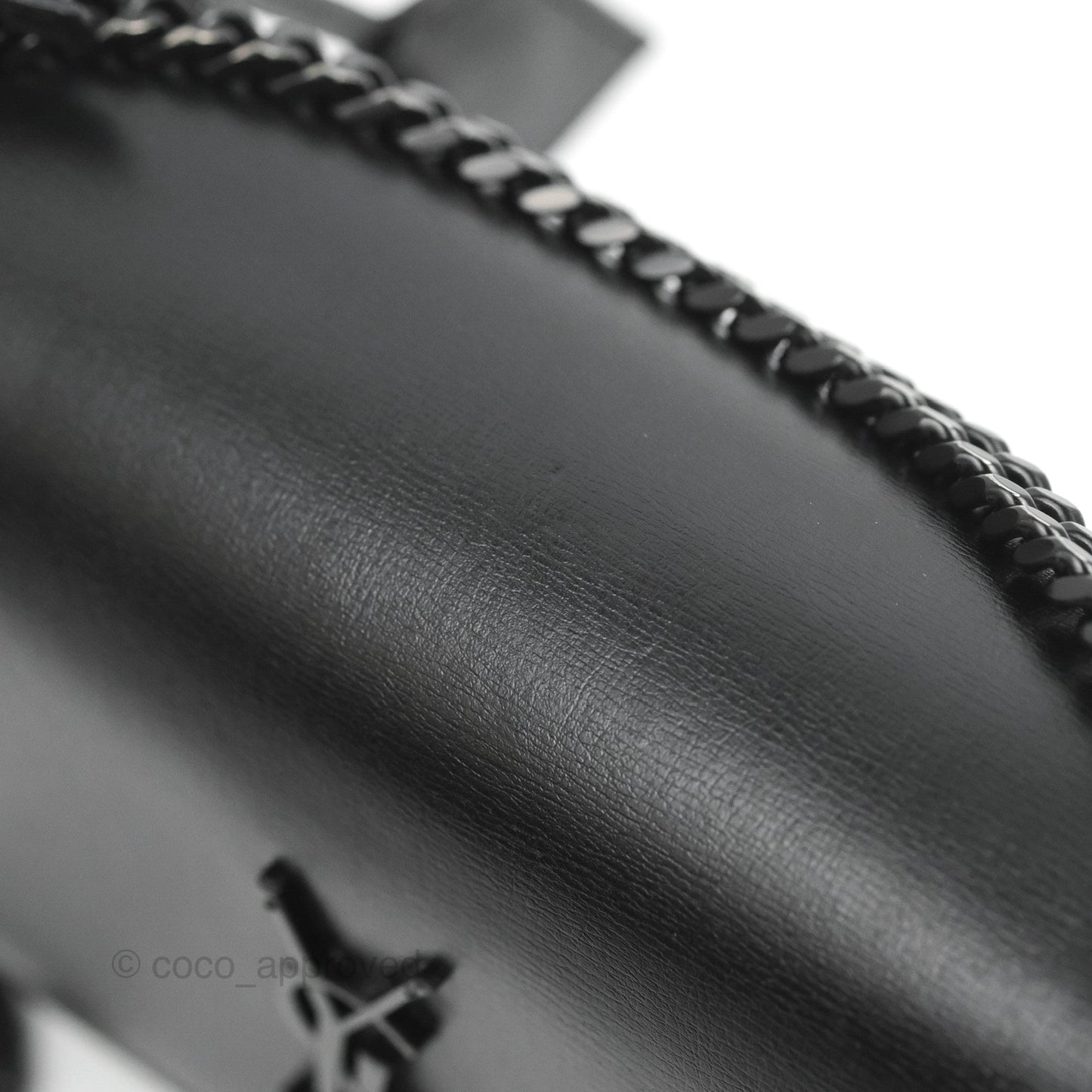 Saint Laurent Sunset Medium So Black Calfskin