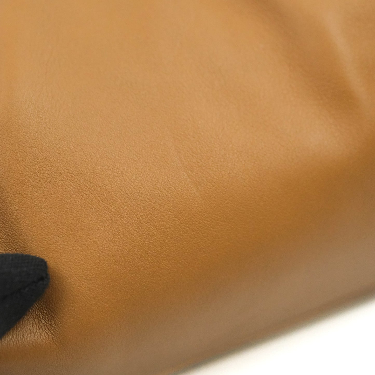 Bottega Veneta Butter Calfskin The Mini Pouch Dark Caramel