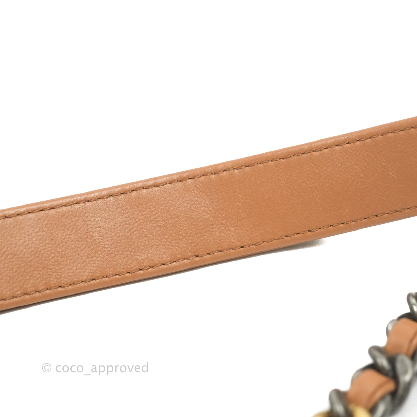 Chanel 19 Small Caramel Dark Beige Lambskin Mixed Hardware 21K